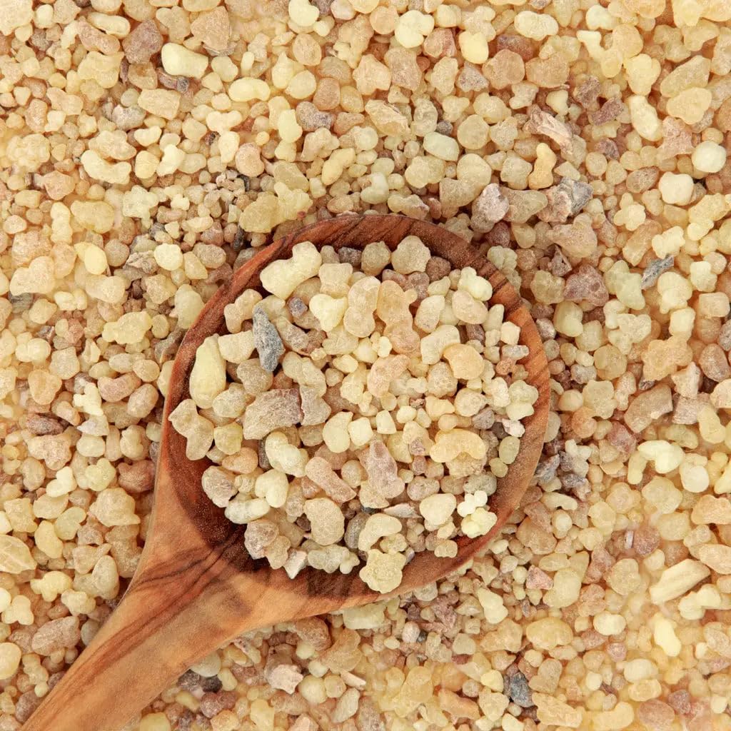 Frankincense Resin | 100% Pure Natural Tree Sap | Premium Grade A Aromatic Tears for Incense, Meditation & Wellness | Bulk Olibanum Luban | 8 Ounces