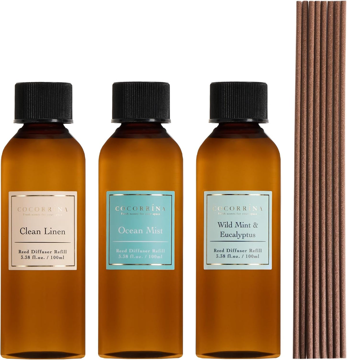 COCORRÍNA Reed Diffuser Refill Set