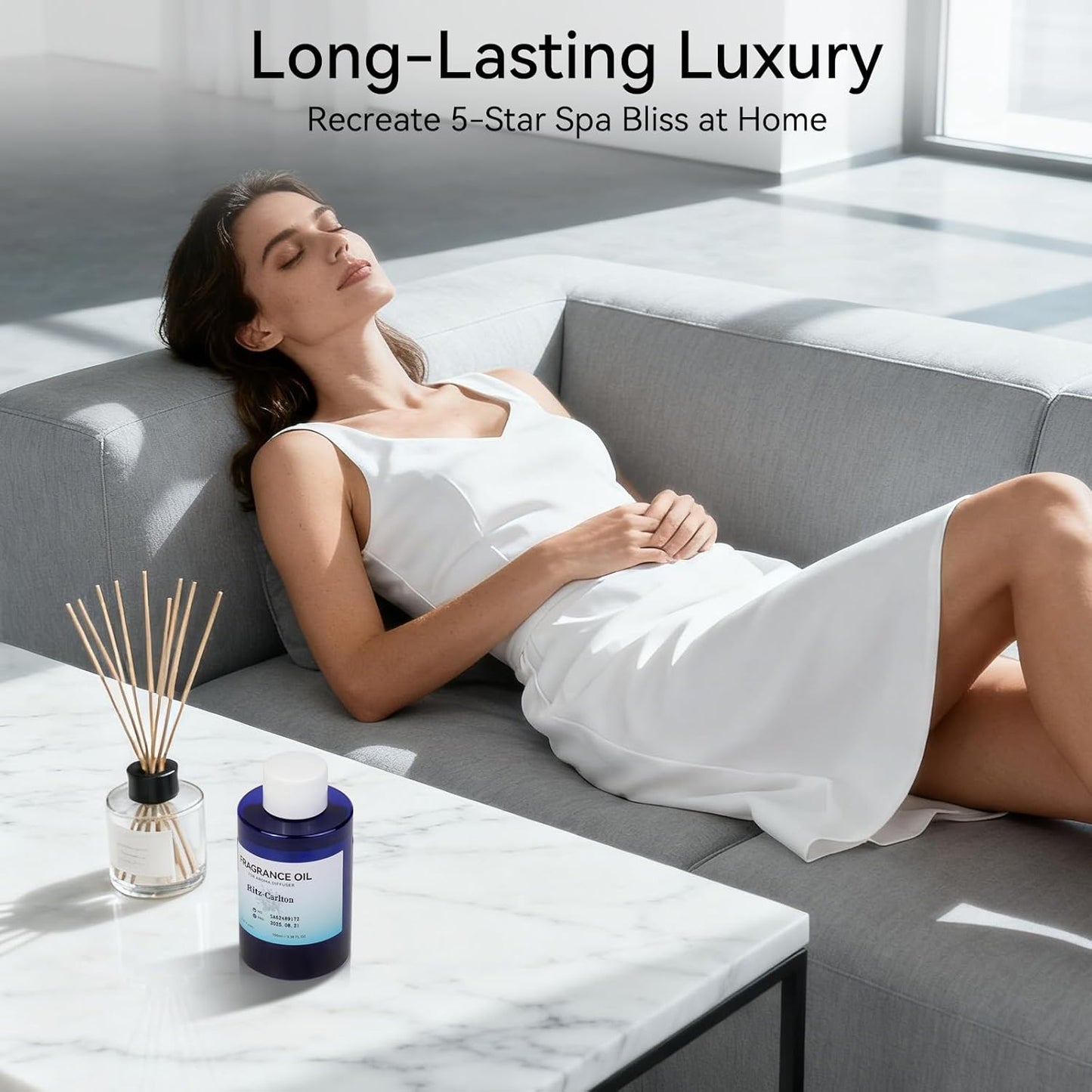 JEPEErbz Ritz Carlton Hotel Scent Essential Oil (100ml / 3.4oz), Essential Oils for Diffuser, Natural & Long-Lasting, Luxury Hotel Scent, Inspired by Premium Hospitality