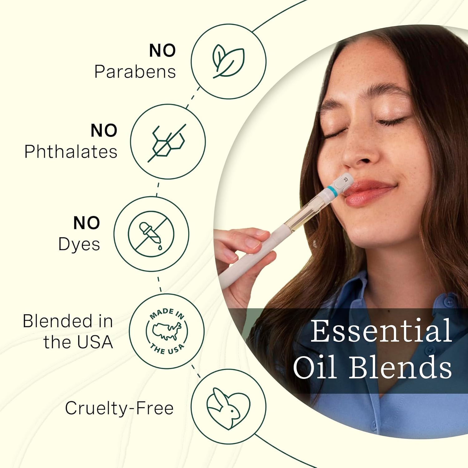 Lifelines Pen Diffuser, in Bloom - 1mm Black Ballpoint Pen with Scented Essential Oil Blends – Aromatherapy Diffuser & Sensory Immersion Diffuse Aroma As You Write