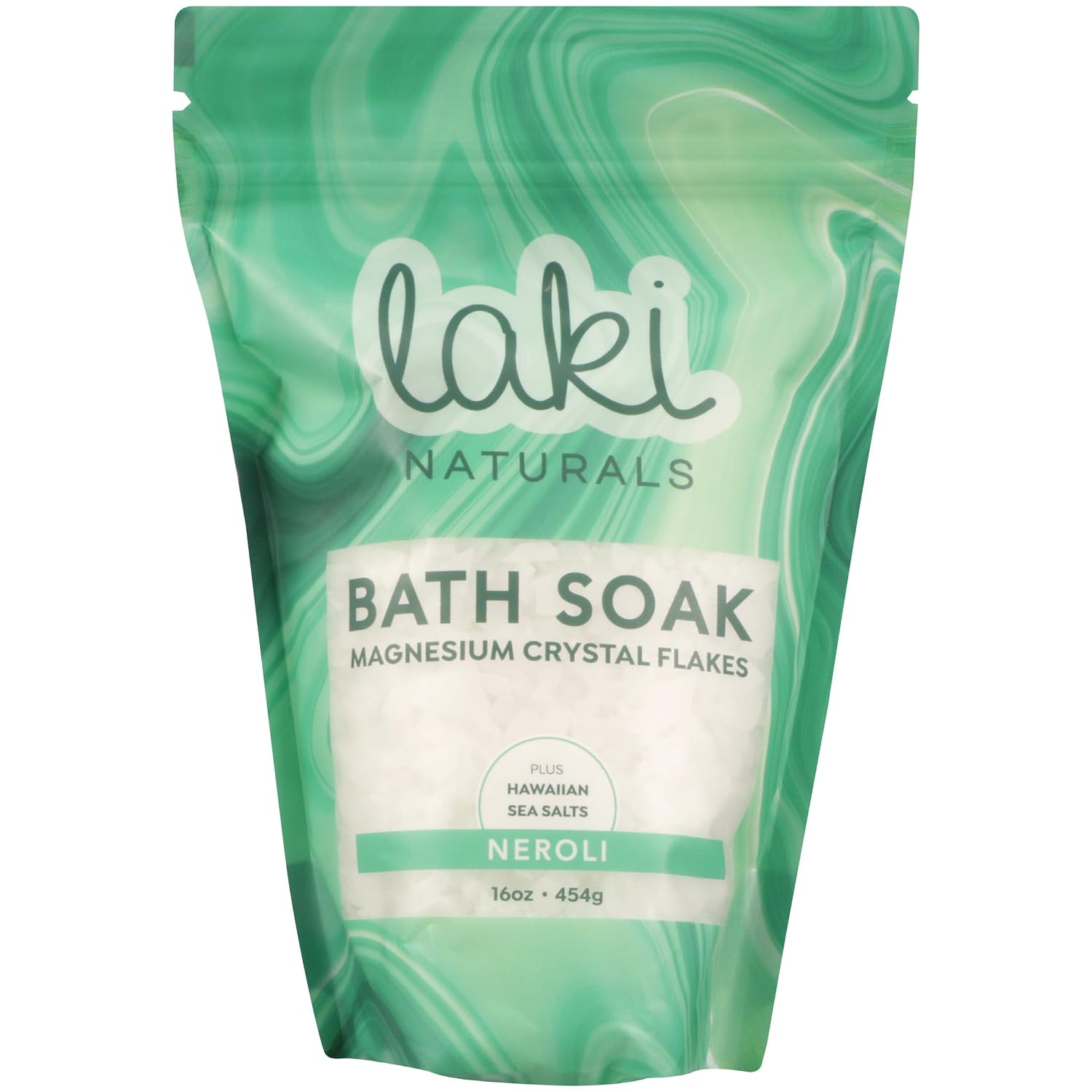 Laki Naturals, Magnesium Flake Soak Neroli, 16 Ounce