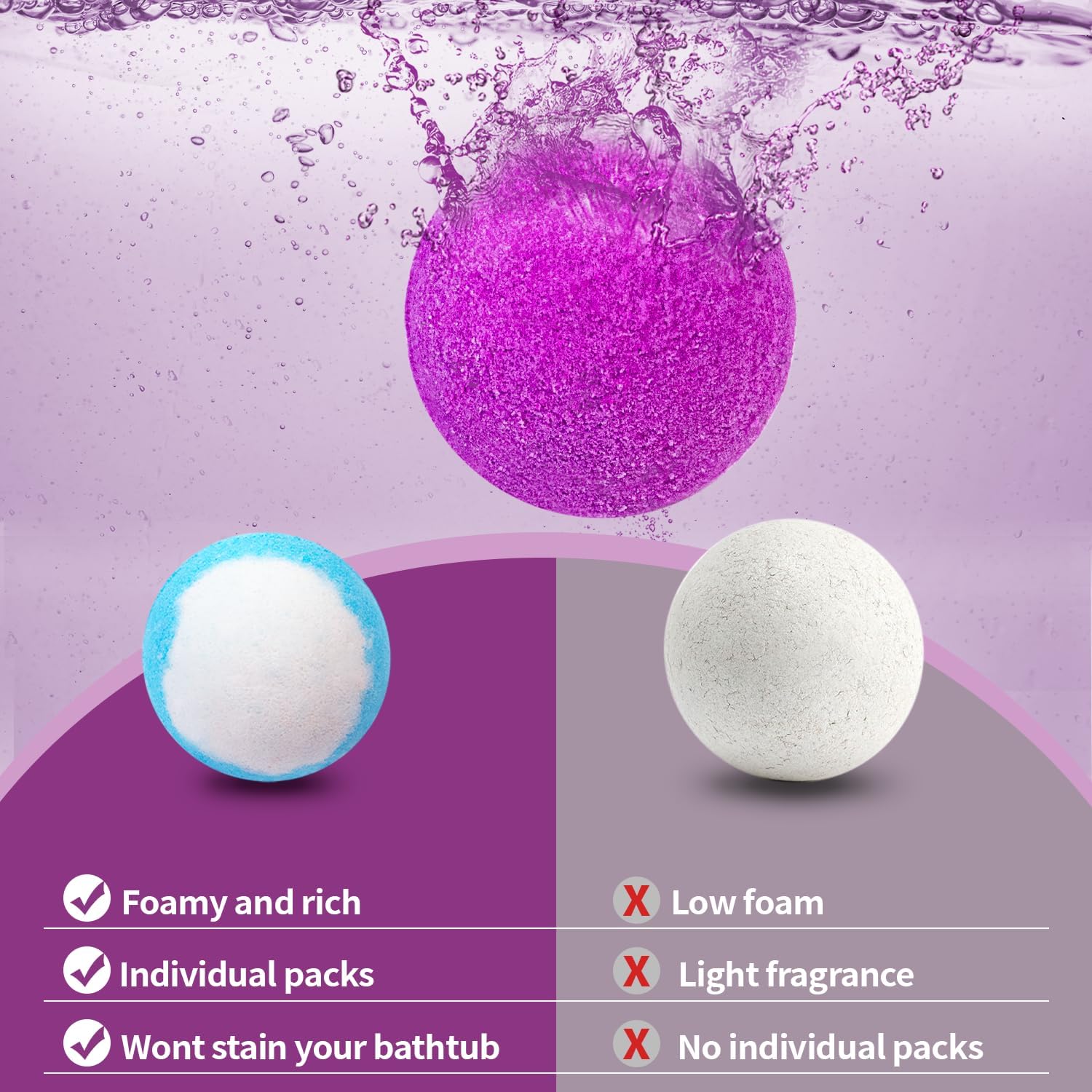 Bath Bombs for Women & Men Gift Set - 24 Pack | Handmade Natural Organic Essential Oil, Shea & Coco Butter Dry Skin Moisturize, SPA Relaxing Birthday Gifts for Wife, Her