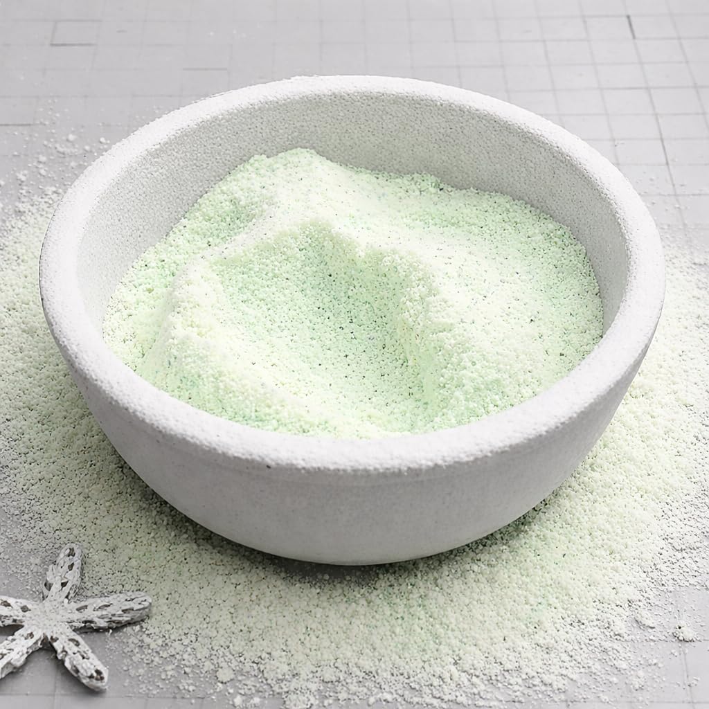 Bath Bomb Dust for Kids, Women, Powder, Salts, Goat Milk Soak, Fizzies, Ginger, Bubbles, Fizz, Mississippi Suds (Coconut Lime Splash)