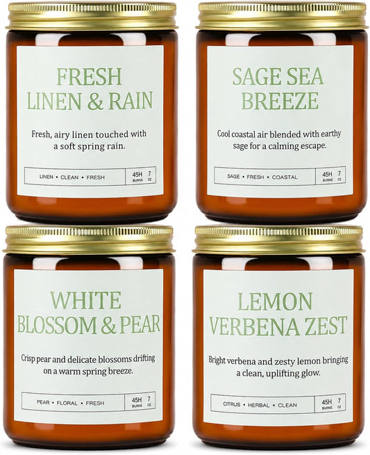 Scented Candles Set for Women