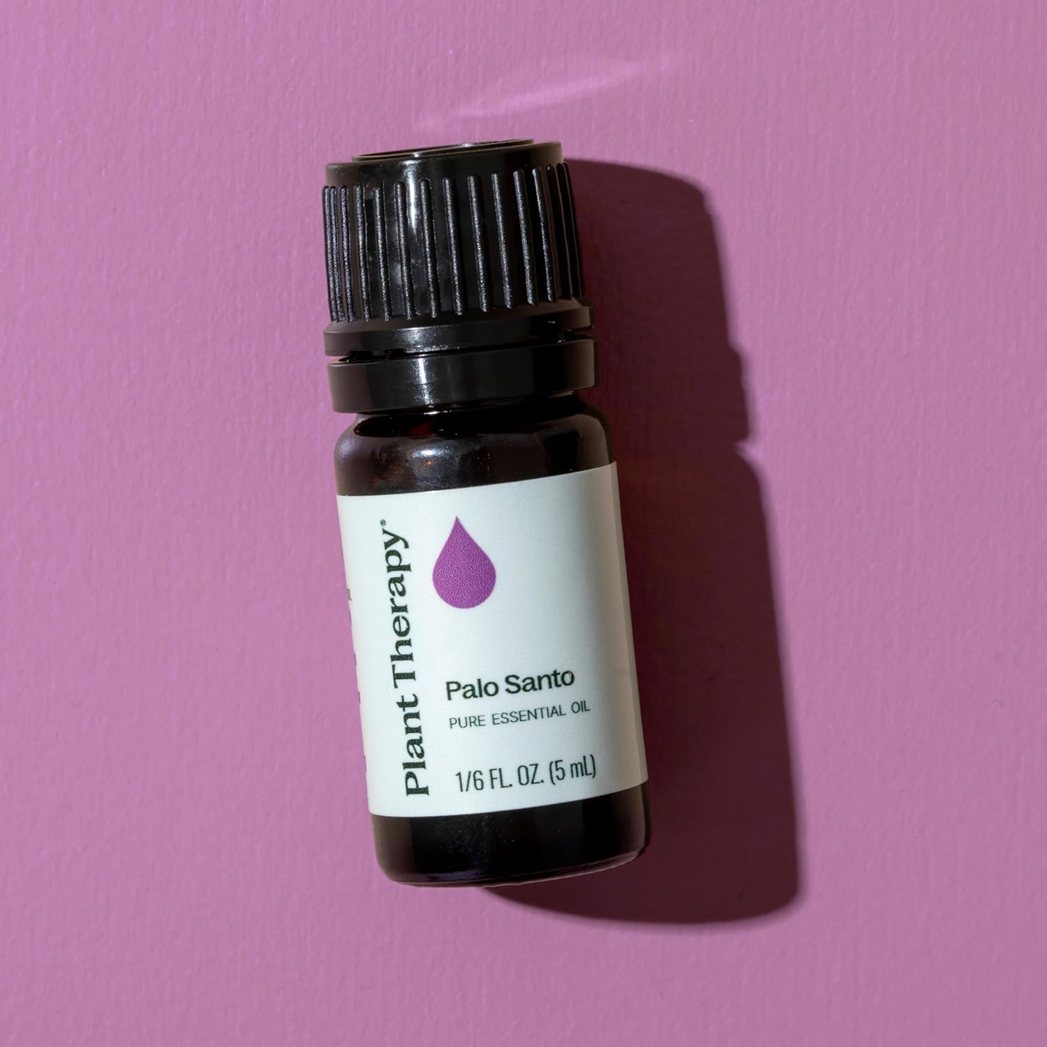 Plant Therapy Palo Santo Essential Oil 5 mL (1/6 oz), 100% Pure, Undiluted, Natural Calming Aromatherapy, Tension Headache, Pain Support