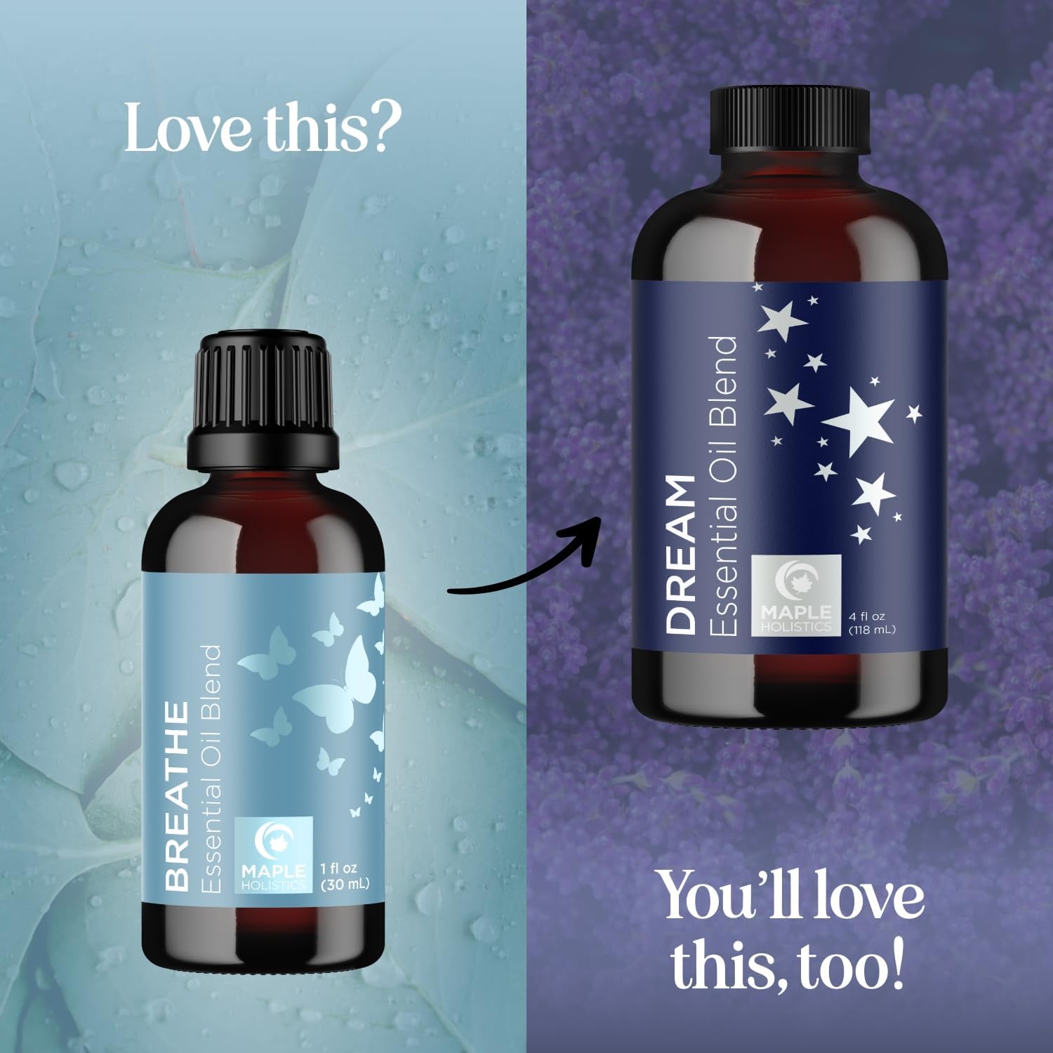 Breathe Essential Oil for Diffuser - Invigorating and Refreshing Breathe Essential Oil Blend with Eucalyptus Peppermint Tea Tree and Mint for Diffusers for Home and Shower Aromatherapy (1 Fl Oz)