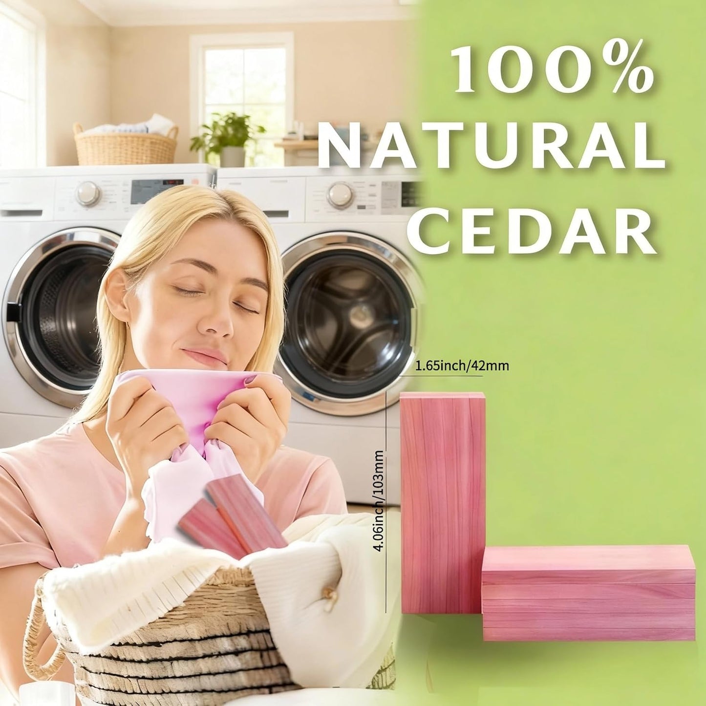 Cedar Blocks for Closet Storage,16Pcs American Cedar Planks Chips for Closet Drawers Organization,100% Natural Aromatic Red Cedar Blocks,100% Natural Red Cedar Wood Chips