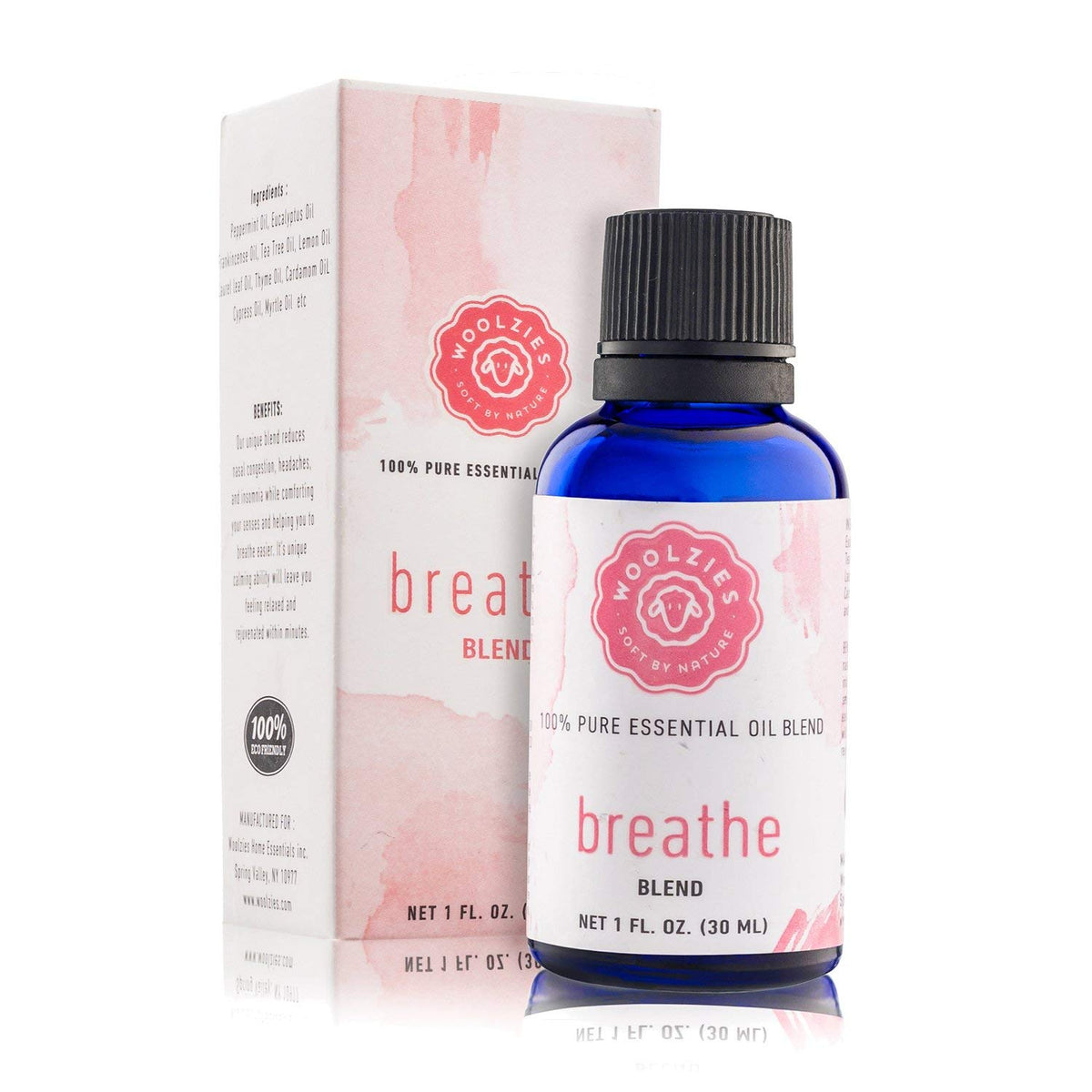 Woolzies Breathe Essential Oil Cold Stopper Blend For Cold
