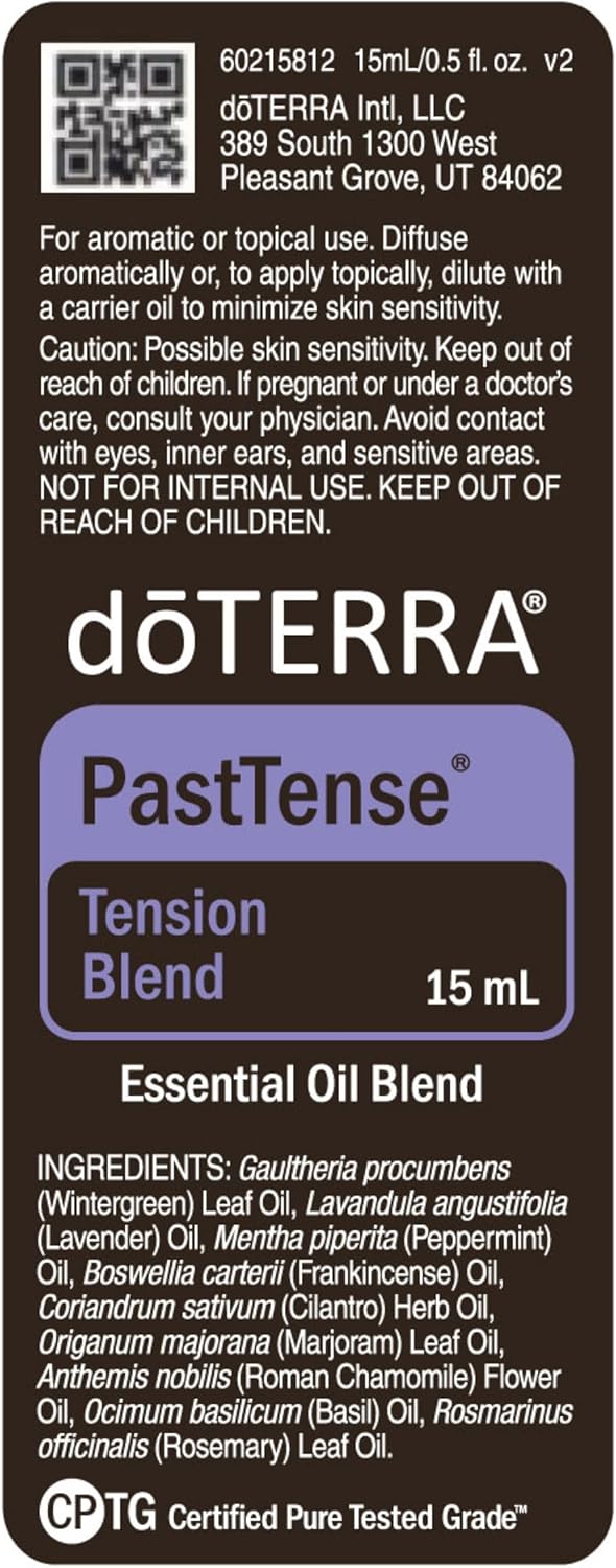 doTERRA PastTense Oil - Tension Blend - 15mL