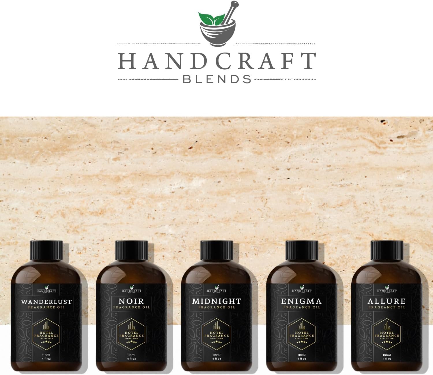 Handcraft Blends Hotel Fragrance Oil Noir Scent – Luxury Fregnance Collection Diffuser Oil Scents for Home Cold Air Diffusers – Aromatherapy Fragrance Oil Inspired by Escapade Scent Oil – 4 Fl Oz