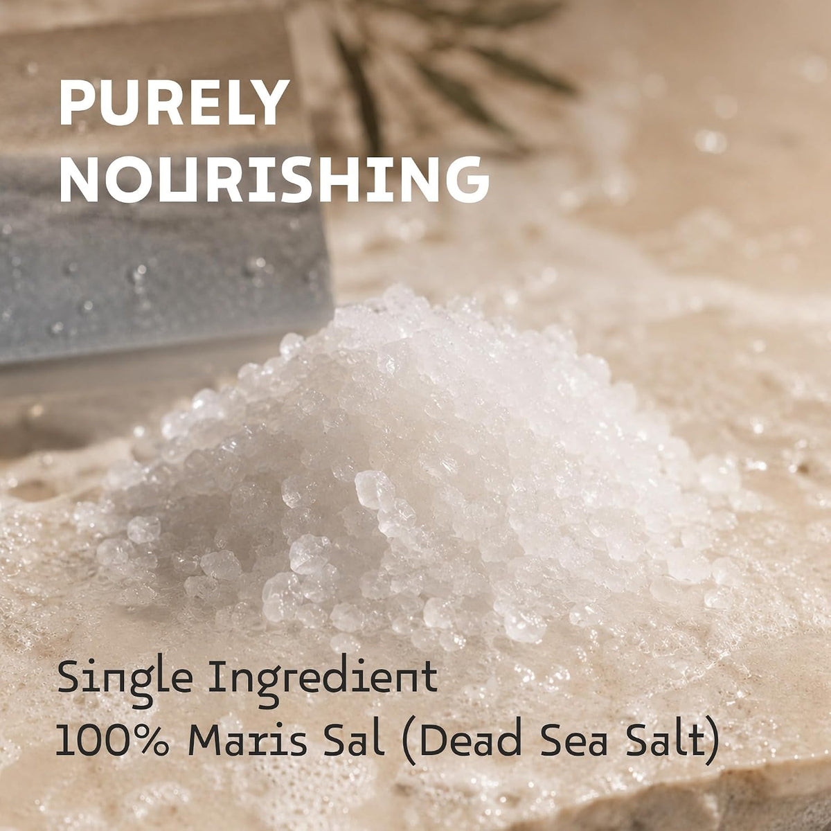 Dead Sea Bath Salt for Women &amp; Men - 1kg Mineral Salt for Soaking