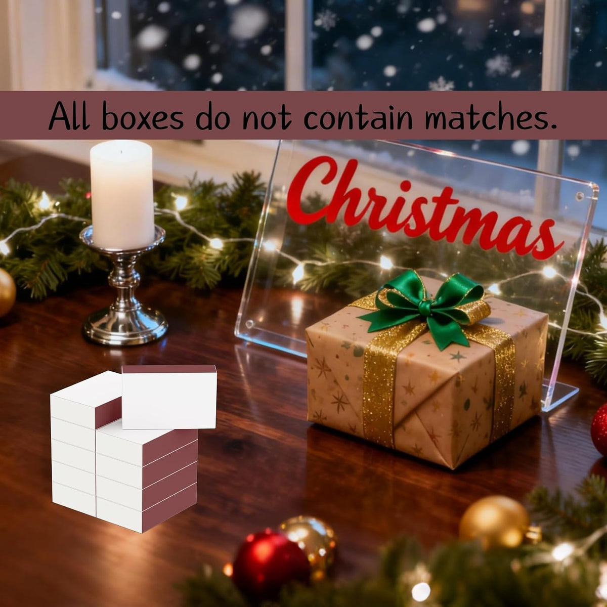 LONGIM 60pcs Blank Match Boxes without Matches Empty Matchboxes for Crafts