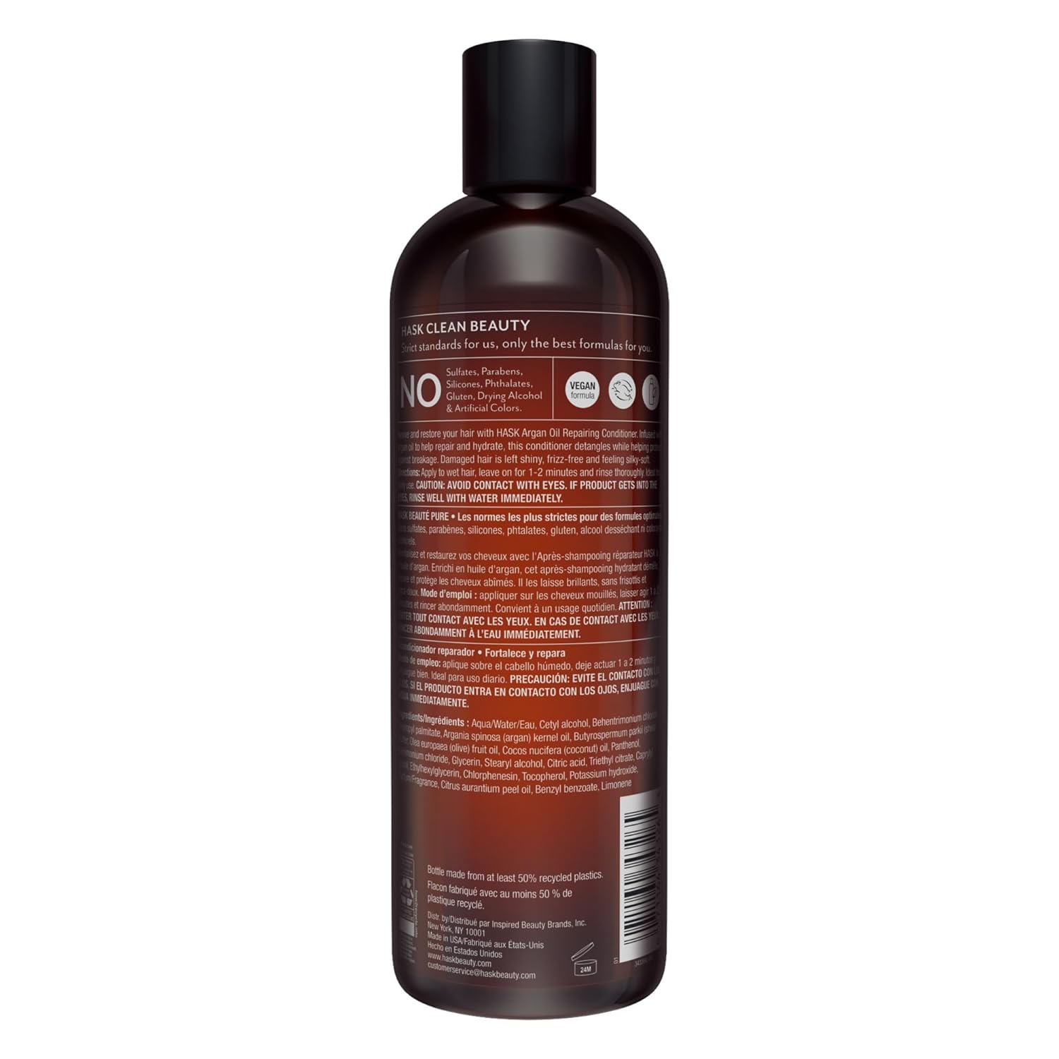 HASK Argan Oil Repairing Conditioner, 12 Fl Oz