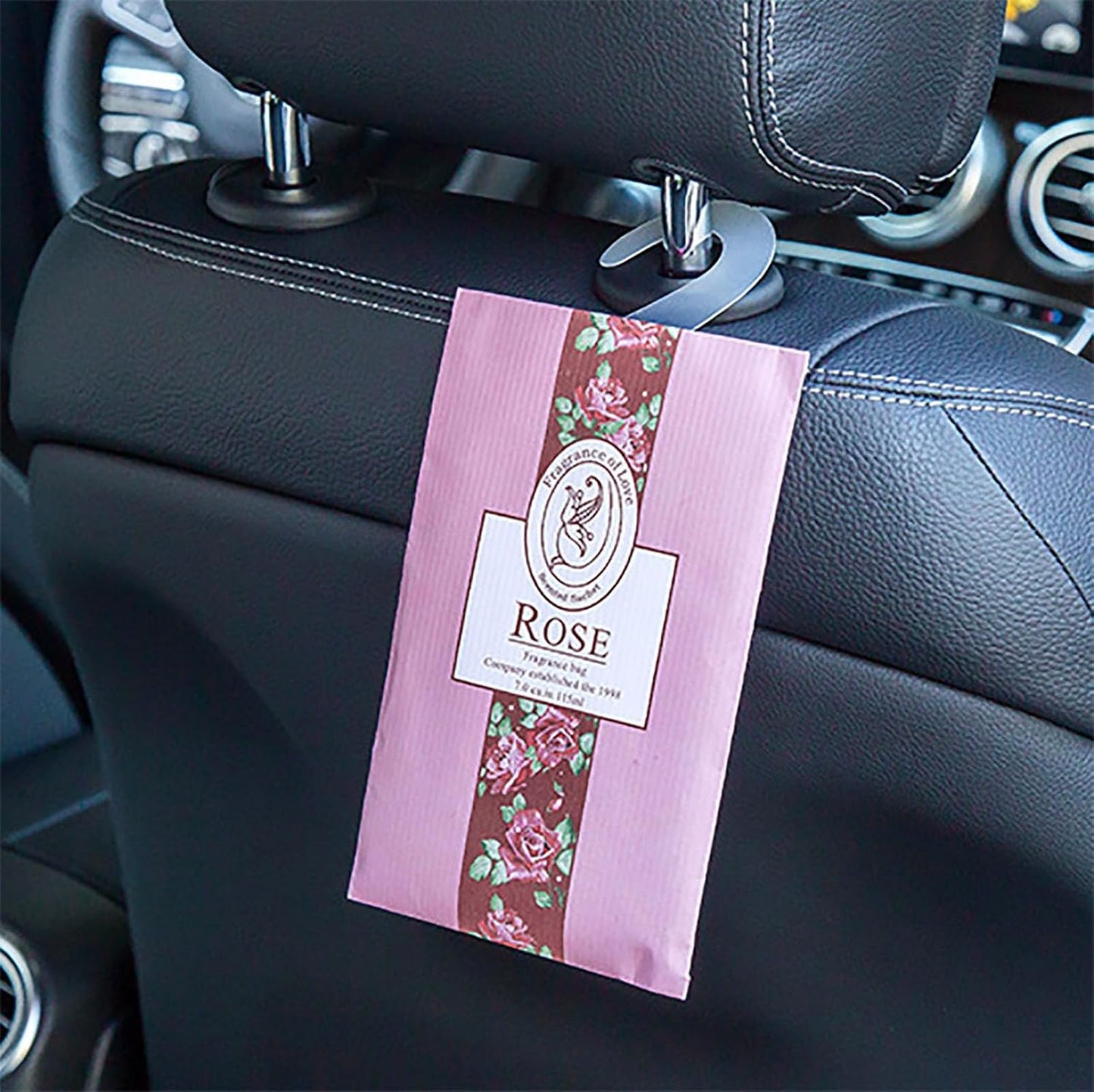Jasmine Sachets, Fresh Scents Sachet Packets, Hanging Scent, Fragrance Bags for Drawers and Closets, Hanging Closet Air Freshener Scented Sachets Bags Drawer Deodorizers Home Fragrance, 8 Packs