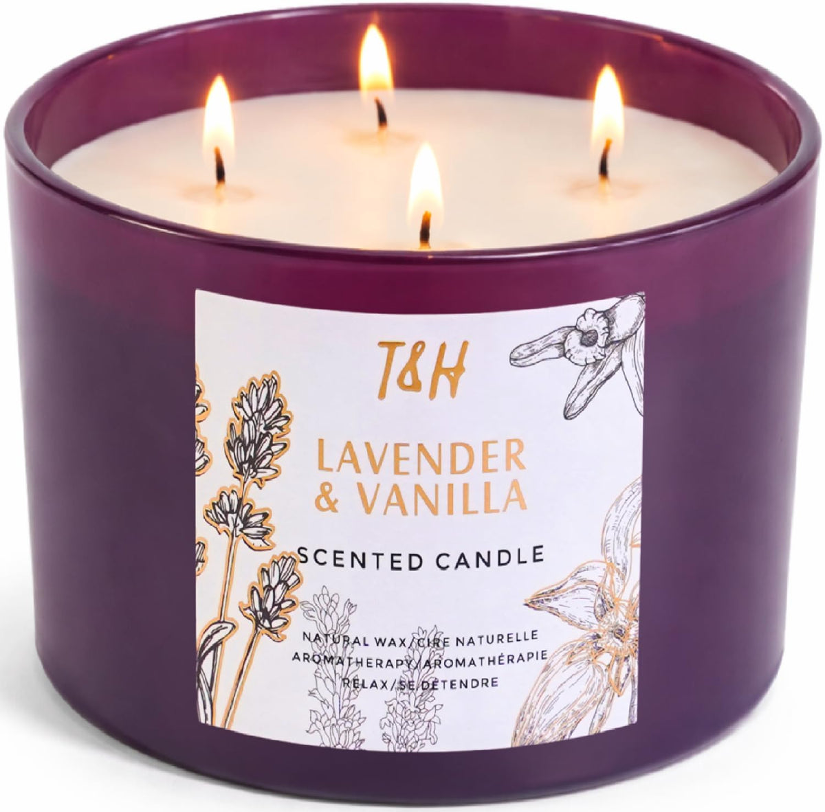 Lavender Vanilla Candle