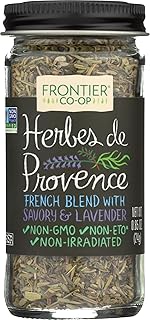 Frontier Co-op Herbes De Provence, 0.85 Ounce, French Blend of Aromatic Savory, Thyme, Rosemary, Basil Tarragon & Lavender