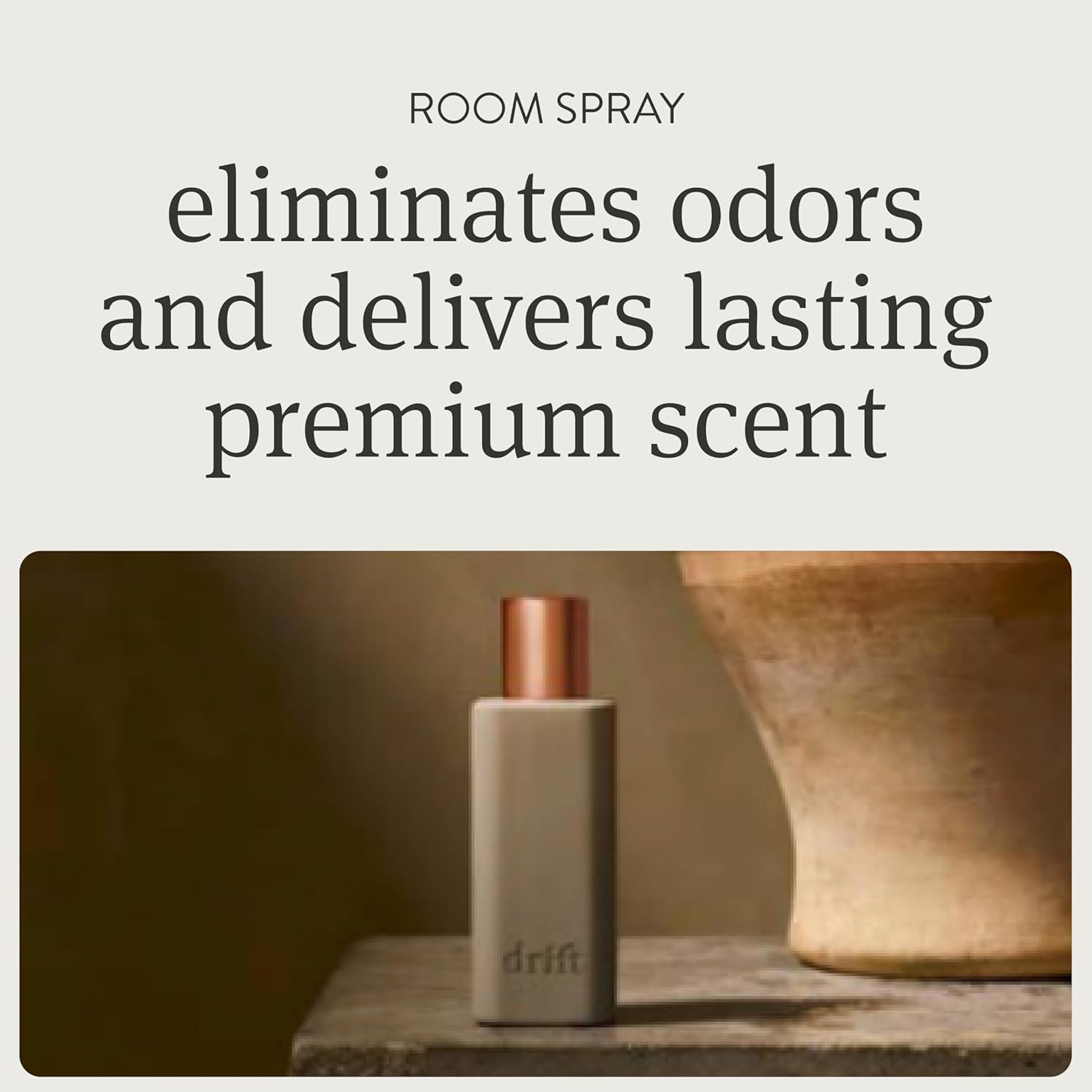 Drift Teak Scented Room Spray - Air Freshener - Clean Fragrance Oils - Premium Scent - Room Air Freshener - Air Fresheners For Home - 2.0 oz