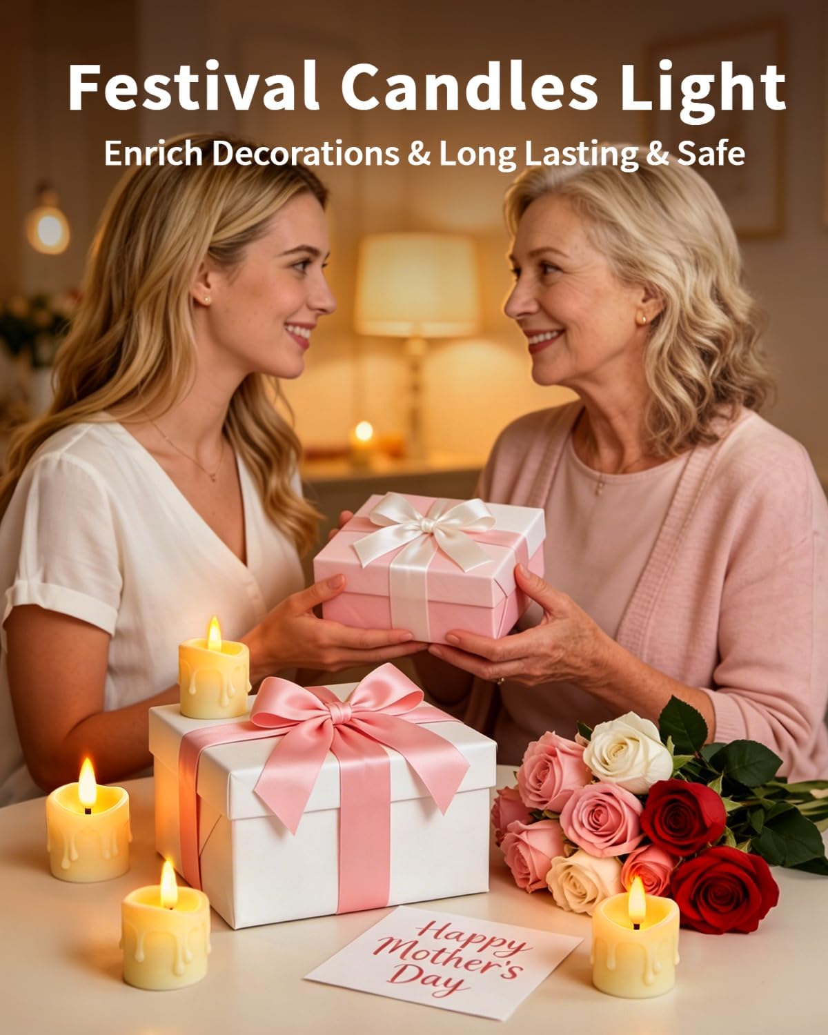 Rechargeable Flameless Candles with Remote Timer, 1.5"x2" LED Tea Lights Candles Battery Operated, Electric Fake Flickering Votive Candles for Home Table Aniversary Wedding Decor (6 Pack)