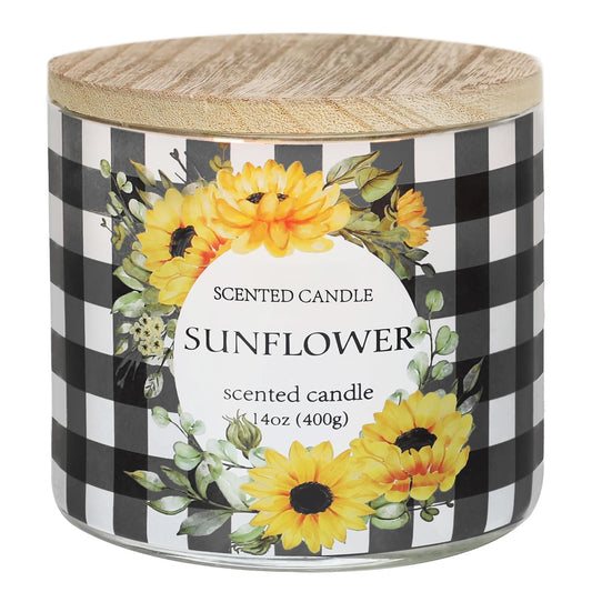 Sunflower Candle