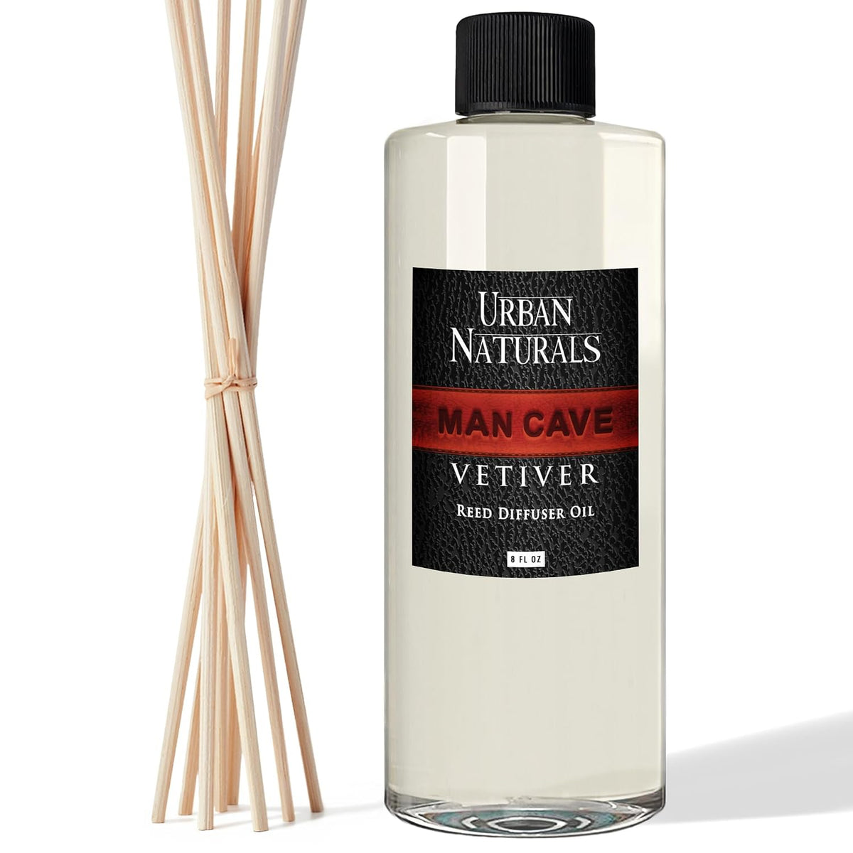 Urban Naturals Reed Diffuser Oil Refill Man Cave Vetiver with Oud