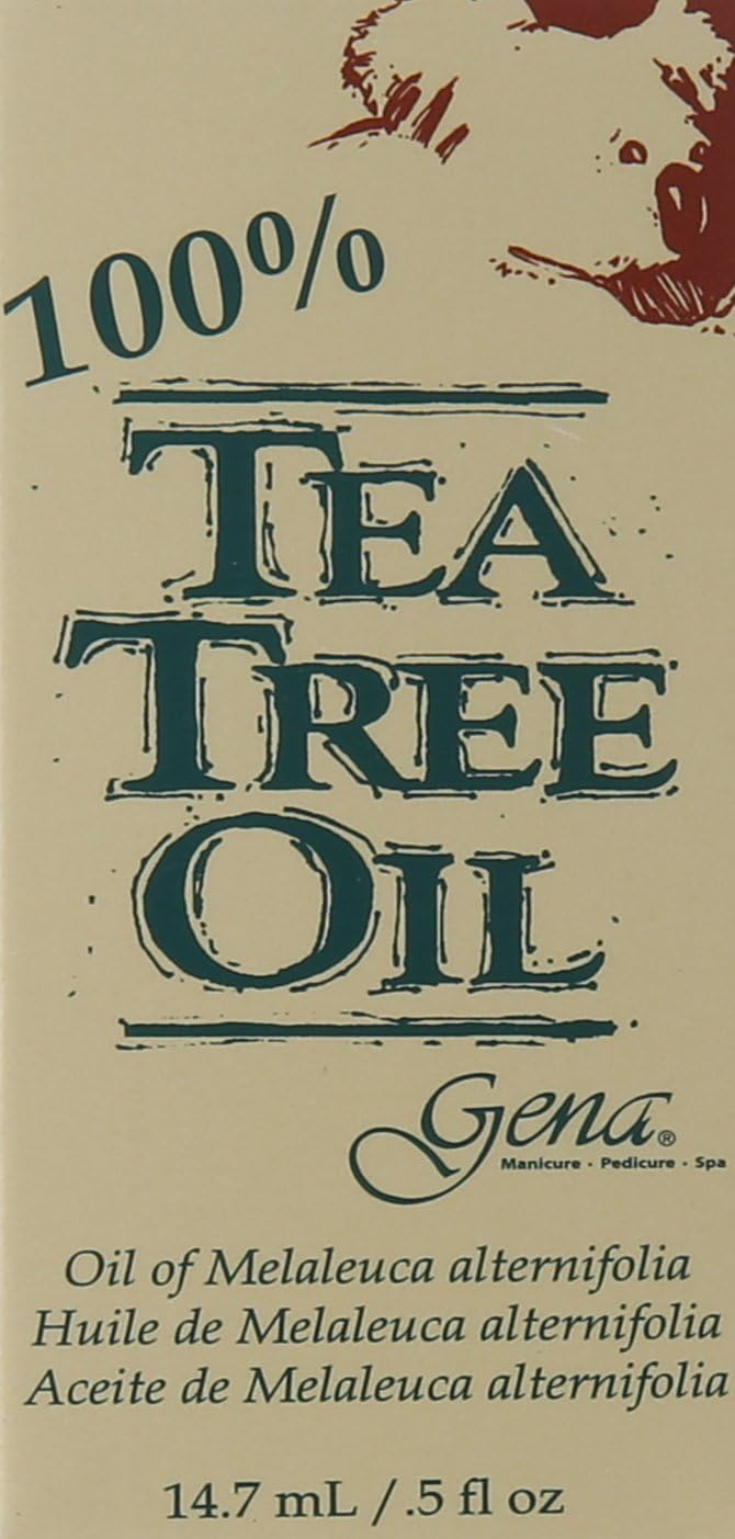Gena Spa Products 100% Tea Tree Oil, .5 fl oz (one bottle)