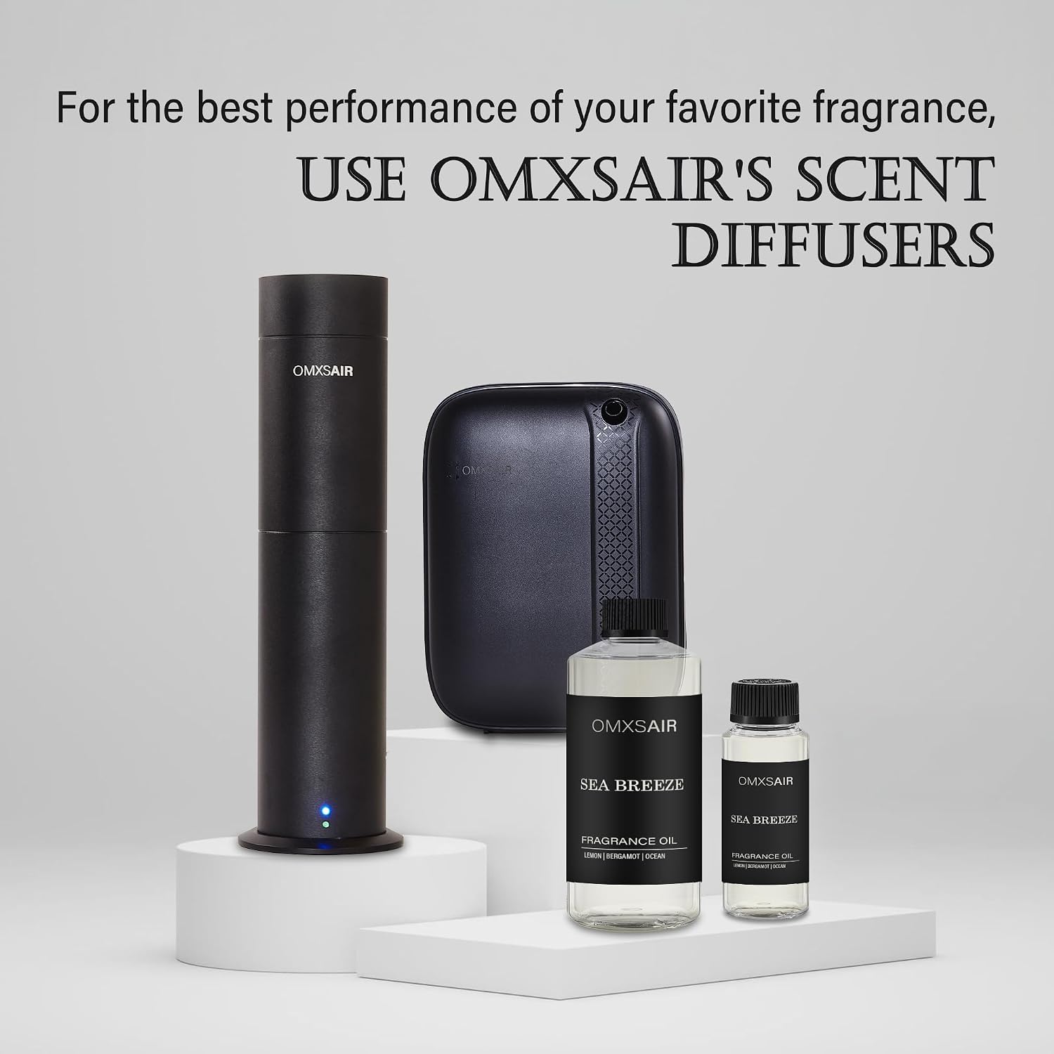 Hotel Diffuser Oil Inspired by The Ritz Carlton Hotel Scent 120ml/4.1 Fl oz -Essential Oil Diffuser Refill-Lemon Bergamot Ocean Breeze-Long Lasting HVAC Diffuser Oil for Home & Spa Use