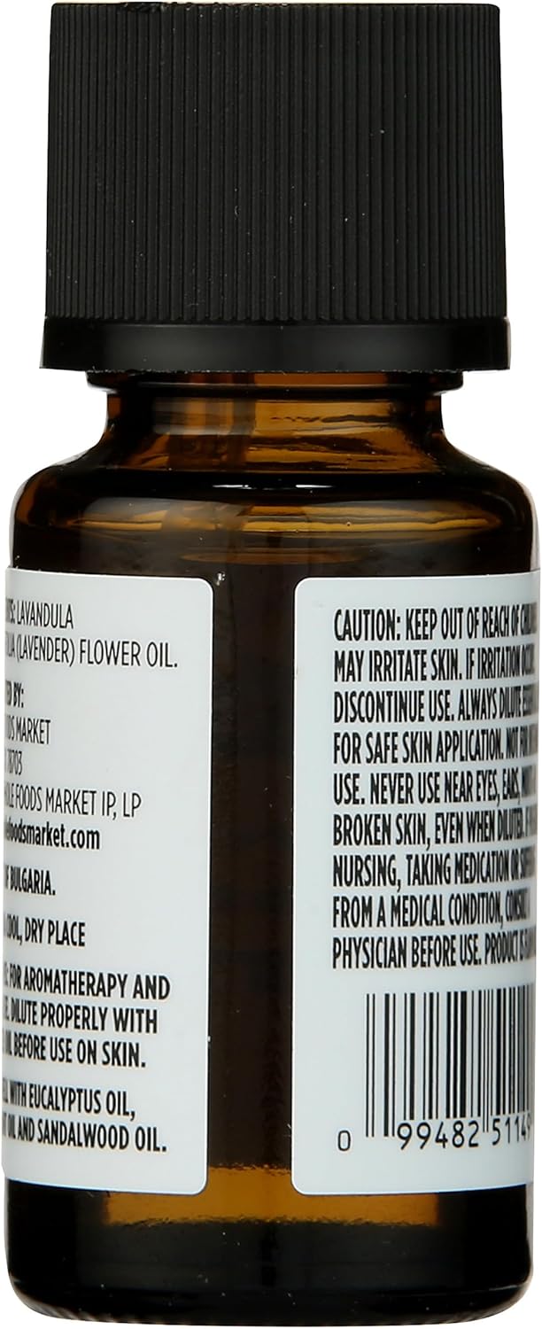 365 by Whole Foods Market, Bulgarian Lavender 100% Essential Oil, 0.5 Fl Oz