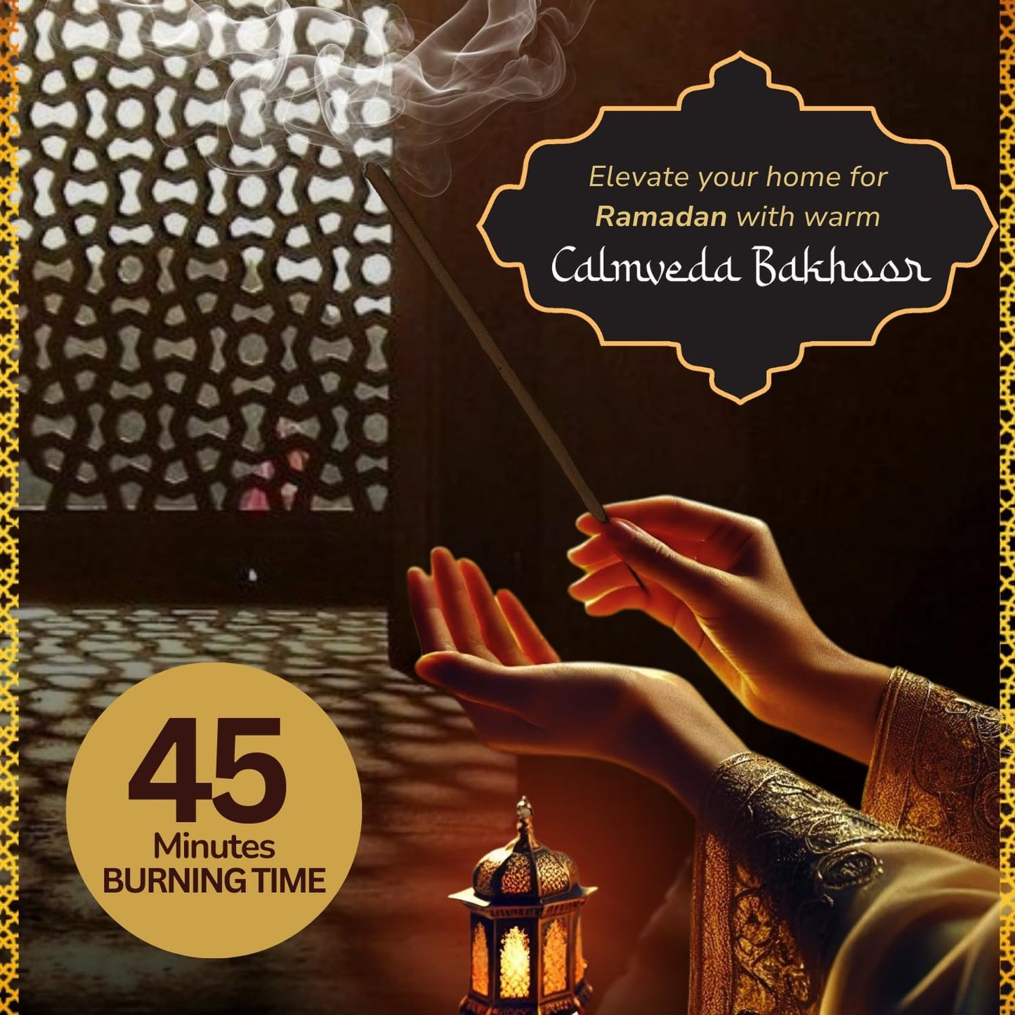 Arabian Oud Bakhoor Incense Sticks - بخور اماراتي (3 Variants, 40+ Incense) Deep Warm Arabic Incenses Like Al Nasaem, Hoor Alain & Al Raheeb Oud Bukhoor | Perfect Islamic Gifts or Eid Gifts
