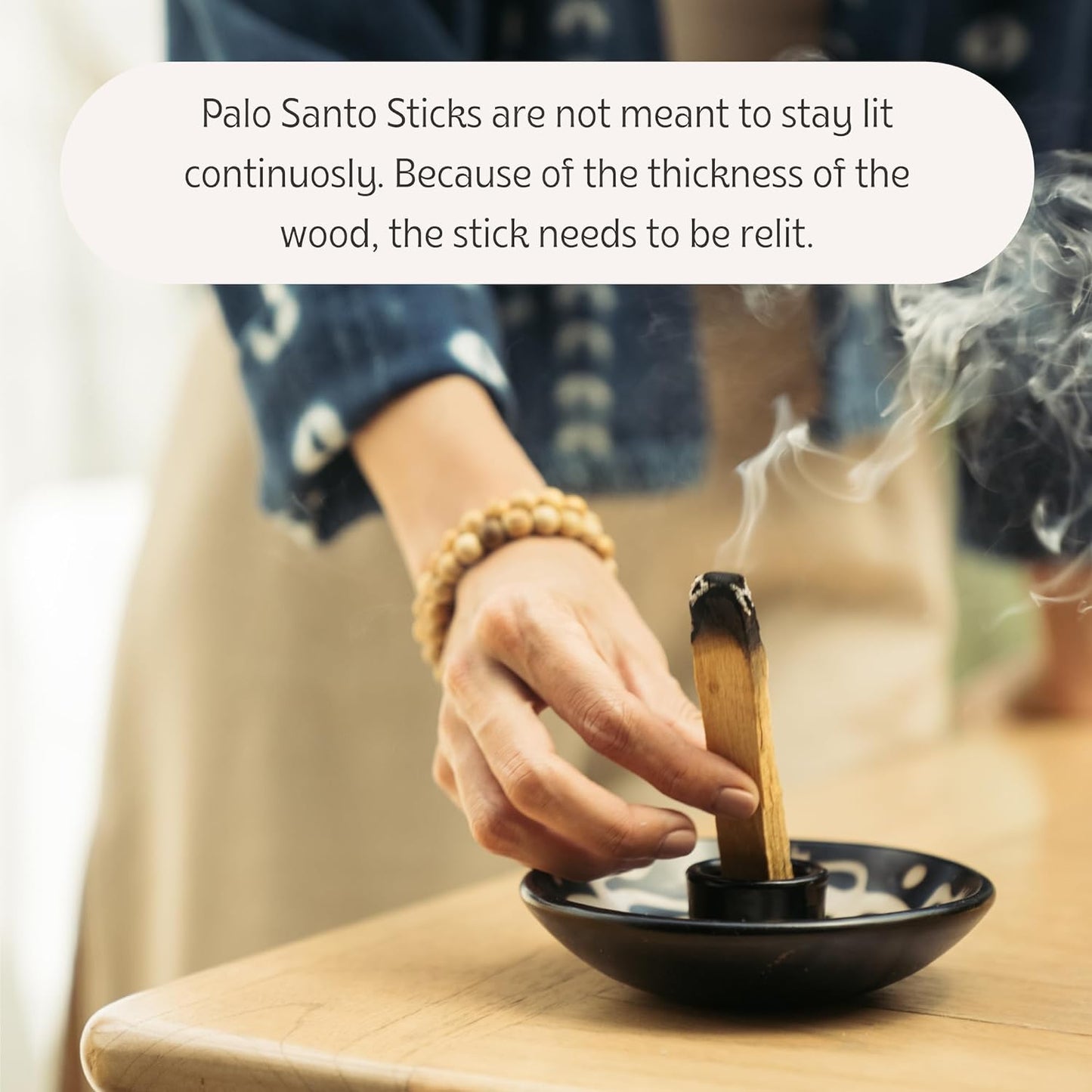 Luna Sundara Palo Santo Smudging Sticks, 8 Wild Harvested Sticks | Wild-harvested Bursera graveolens from Ecuador. Includes 8 aromatic palo santo sticks.