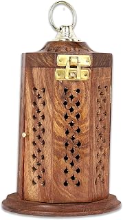 Yajna Traditional-Handmade Incense-Stick-and-Cones-Holder Incense-Burner-ash-Catcher-Stand (Letter Box)