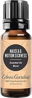 Edens Garden Nausea & Motion Sickness Essential Oil Blend- 100% Pure Premium Grade, Undiluted, Natural, Therapeutic, Aromatherapy, The Best for Diffusing, Skin, Humidifiers, Face 10 ml (.33 fl oz)