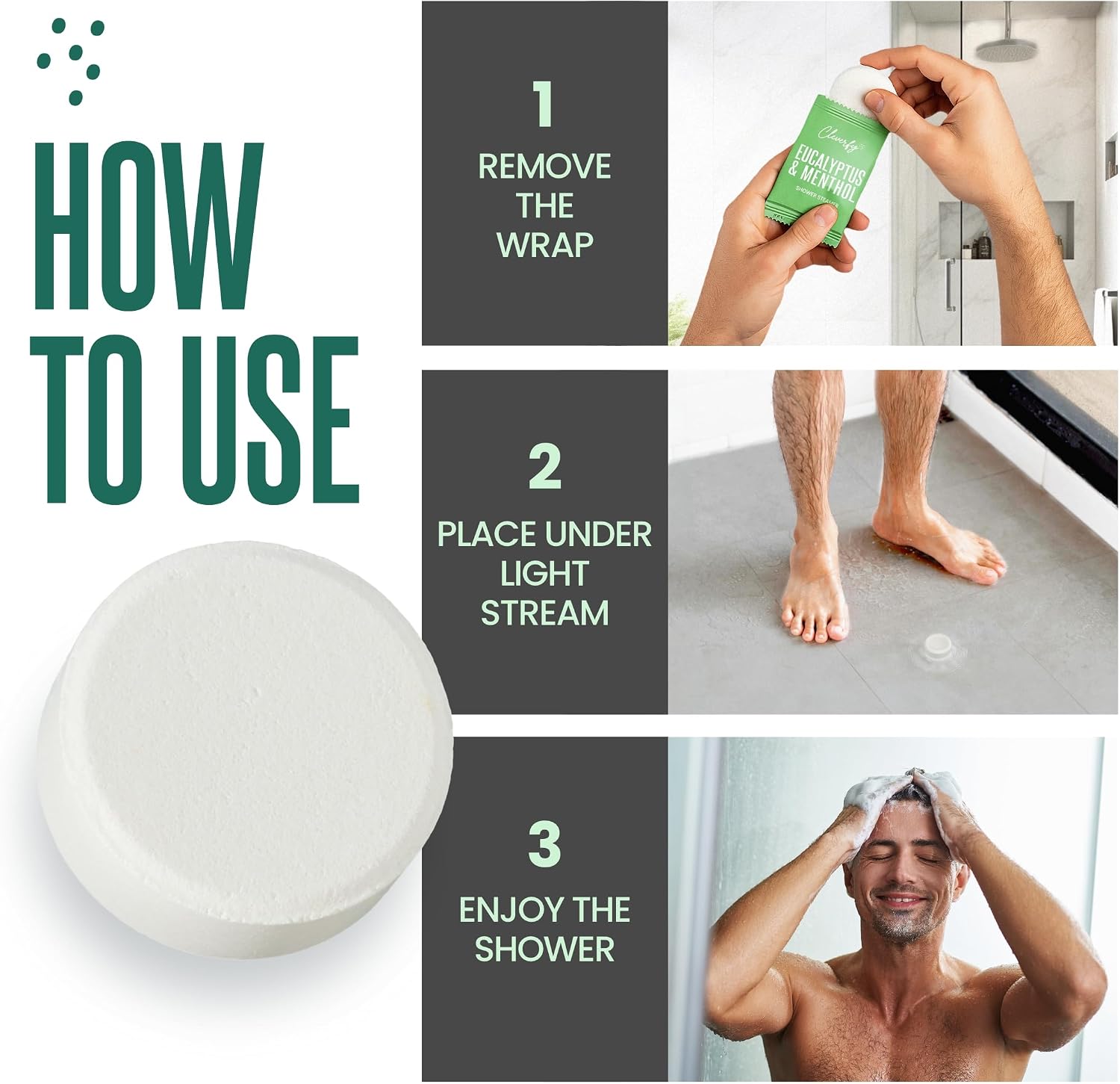 Cleverfy Shower Steamers Aromatherapy - Birthday Gifts for Women, Mom, Wife, Grandma, Her, Best Friend, Daughter, Sister, Teens & Girlfriend - 6 Tablets
