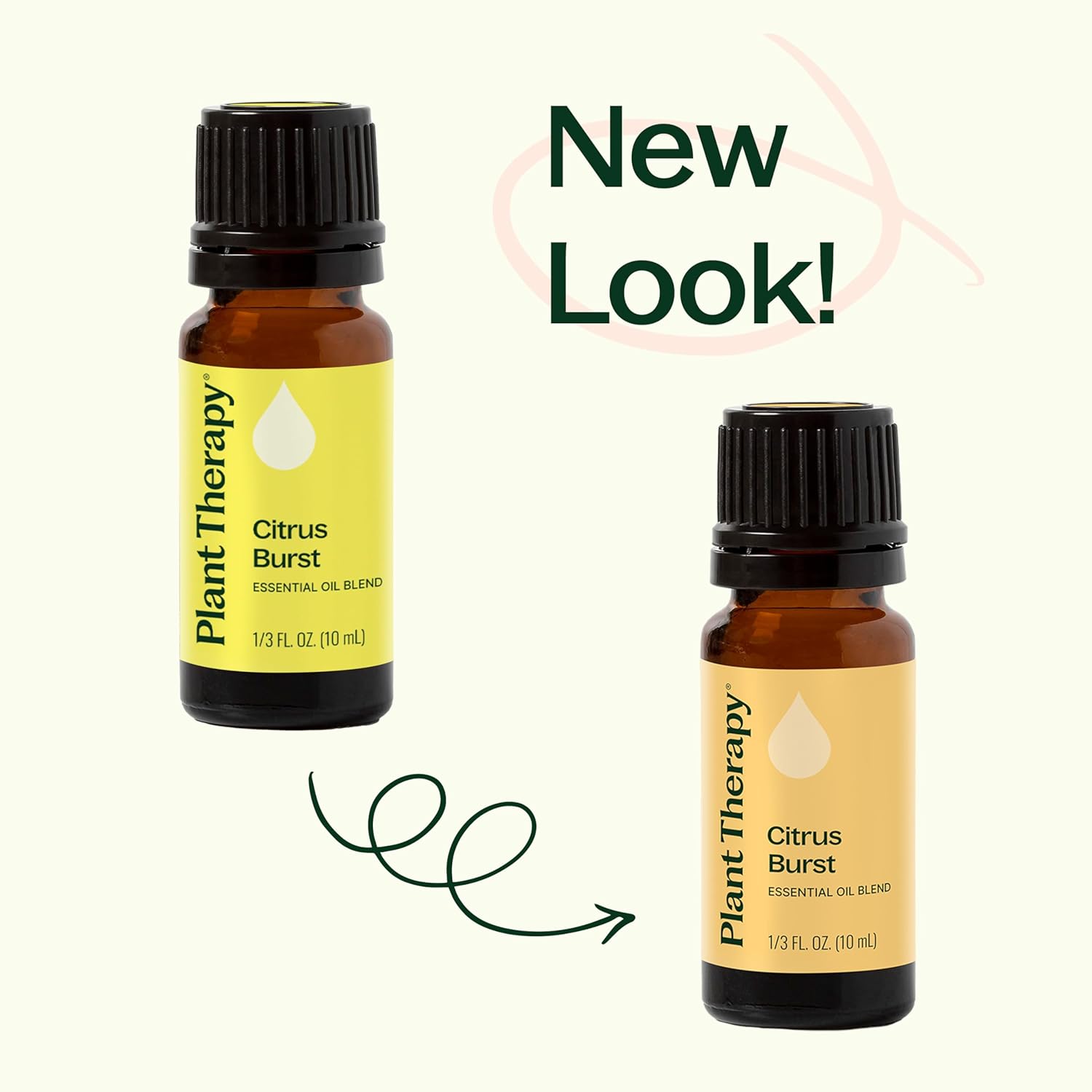 Plant Therapy Citrus Burst Essential Oil Blend 10 mL (1/3 oz) 100% Pure, Undiluted, Therapeutic Grade