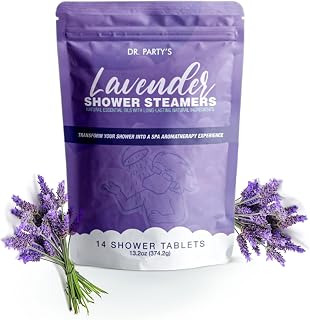 Shower Steamer - 5 Different scents - 14 Tablets per Package (Lavender)