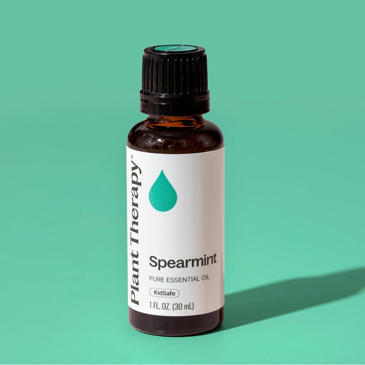 Plant Therapy Spearmint Essential Oil 30 mL (1 oz) 100% Pure, Undiluted, Digestive Health, Fresh Scent, Tension Relief