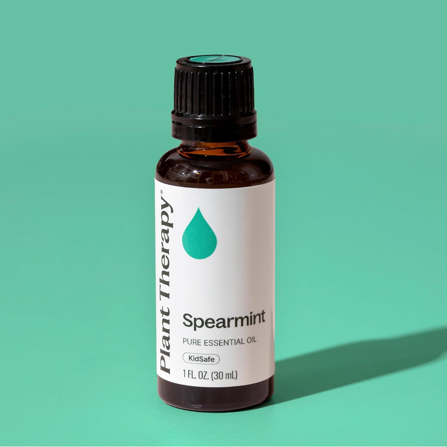 Plant Therapy Spearmint Essential Oil 30 mL (1 oz) 100% Pure, Undiluted, Digestive Health, Fresh Scent, Tension Relief