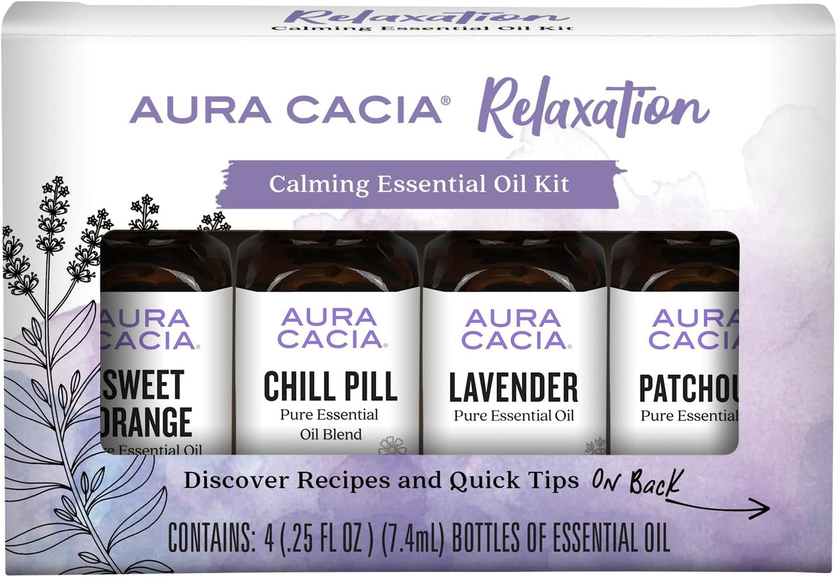 Aura Cacia Essential Oil Relaxation Kit