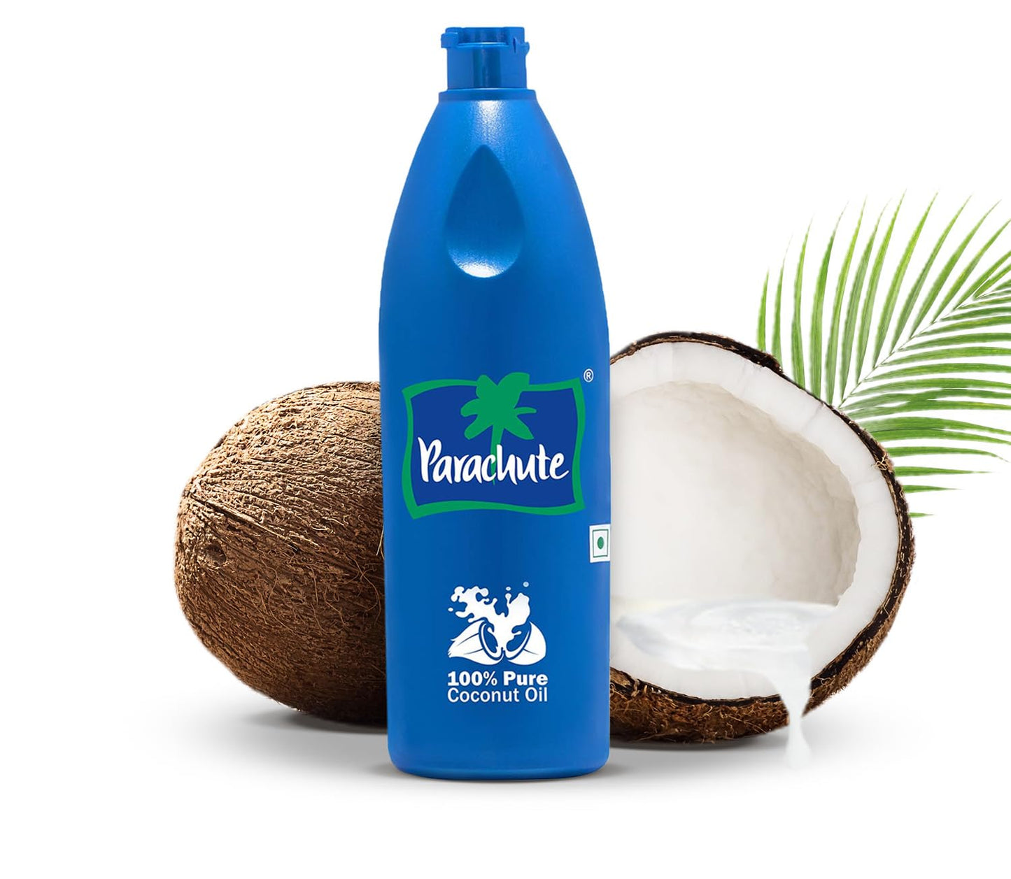 Parachute Coconut Oil| 100% Pure & Natural| Unrefined Coconut Oil| No Chemicals & Preservatives| Fresh Long Lasting Aroma| Untouched By Hands| 15 Fl Oz | Pack of 2