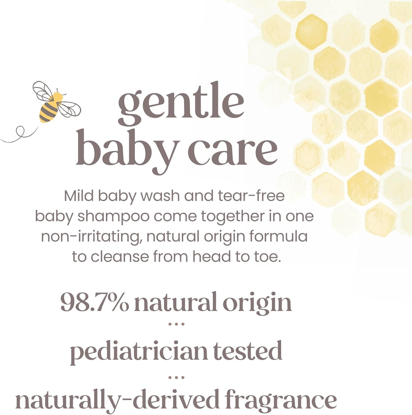 Burt's Bees Baby Bubble Bath, Original Scent, Tear Free Baby Wash for Delicate Skin, 98% Natural Origin, 12 Fl Oz (Pack of 3)
