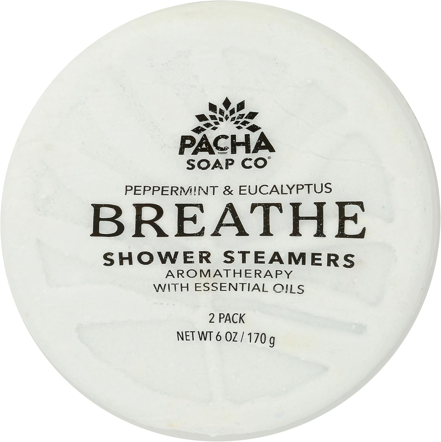 Pacha SOAP Steamer Breathe Shower Steamer 2 Count, 6 OZ