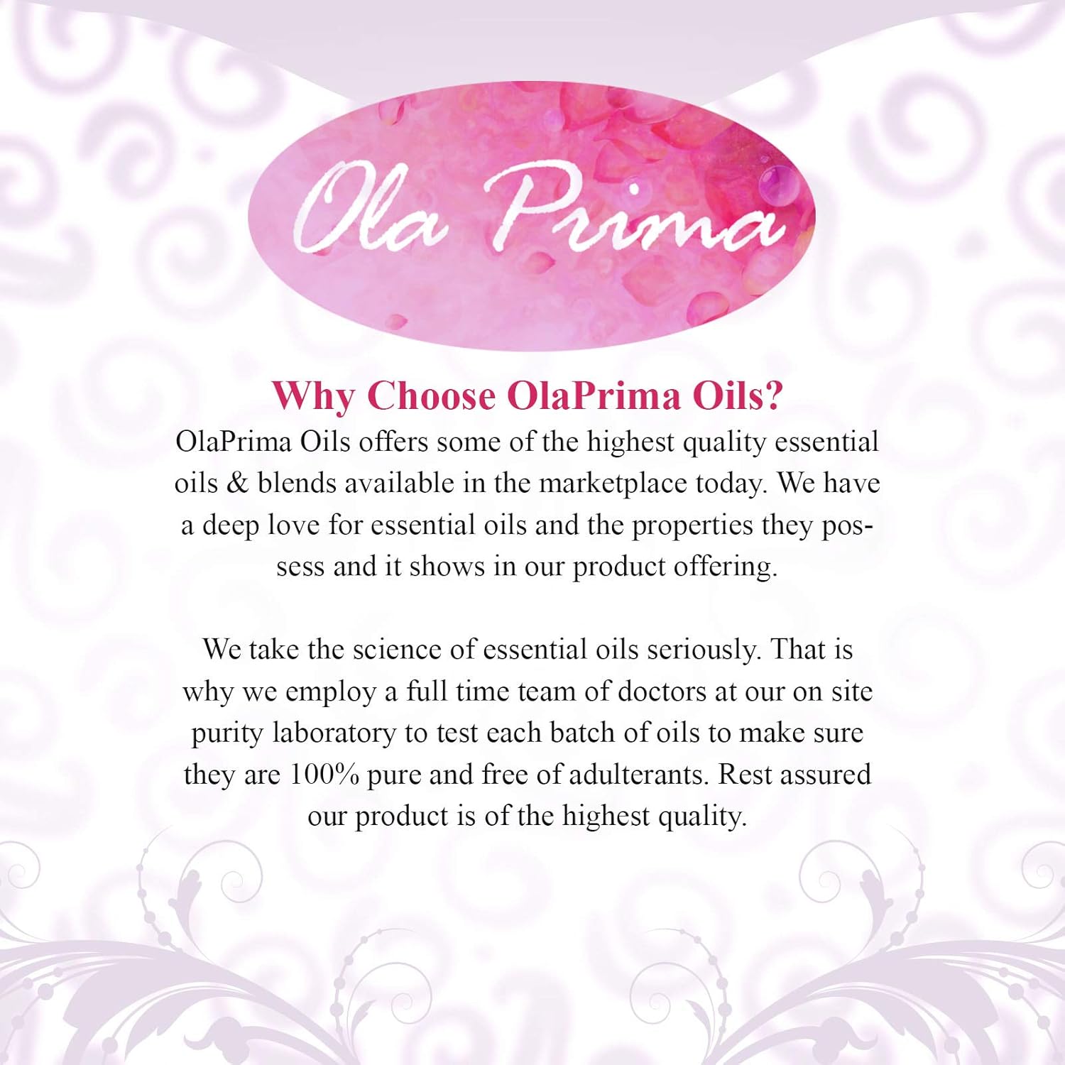 Ola Prima Oils - Orange Essential Oil (16oz Bulk) Therapeutic Grade for Aromatherapy, Diffuser, Relaxation, Calming