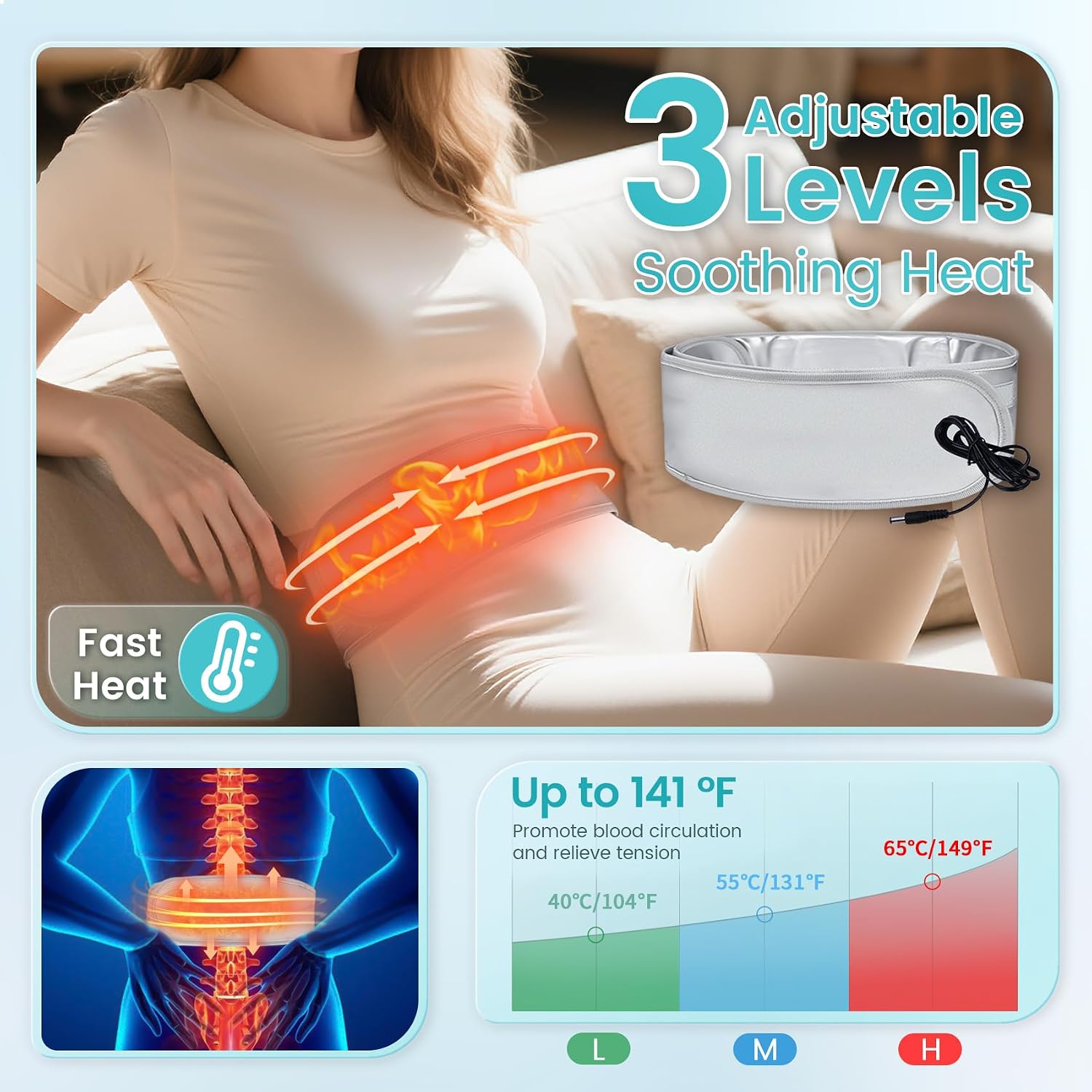 Ionic Foot Bath Detox Machine, Professional Foot Detox Machine for Home Use, Ion Cleanse Ionic Bath Spa with LED Display, Far Infrared Belt