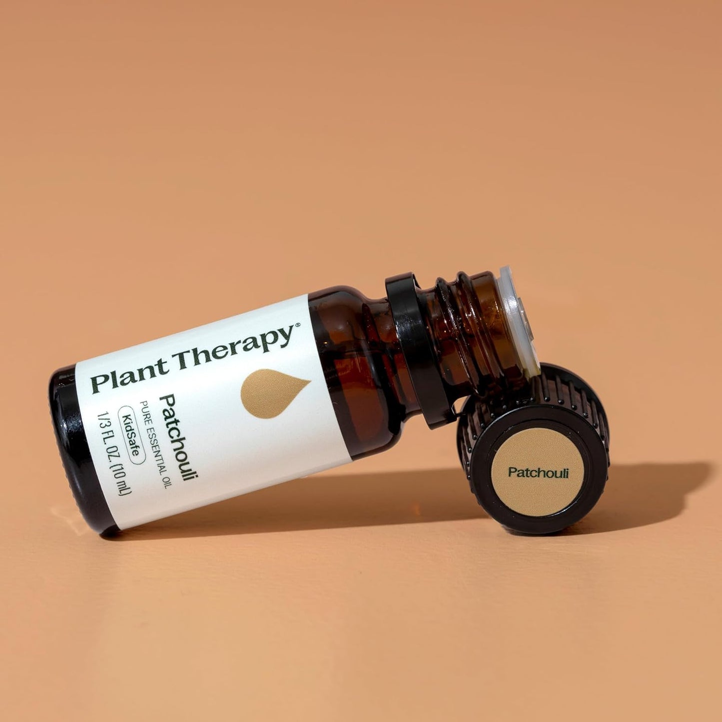 Plant Therapy Patchouli Essential Oil, 10 mL (1/3 oz), 100% Pure and Undiluted, Great for DIY Skincare and Essential Oil Diffusers