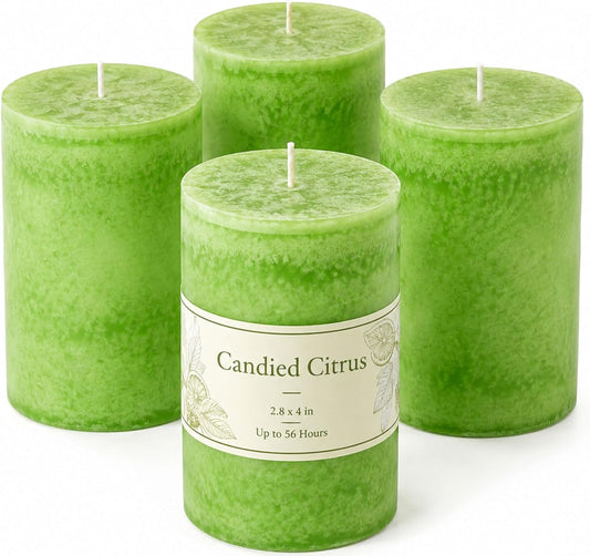 Scented Pillar Candles