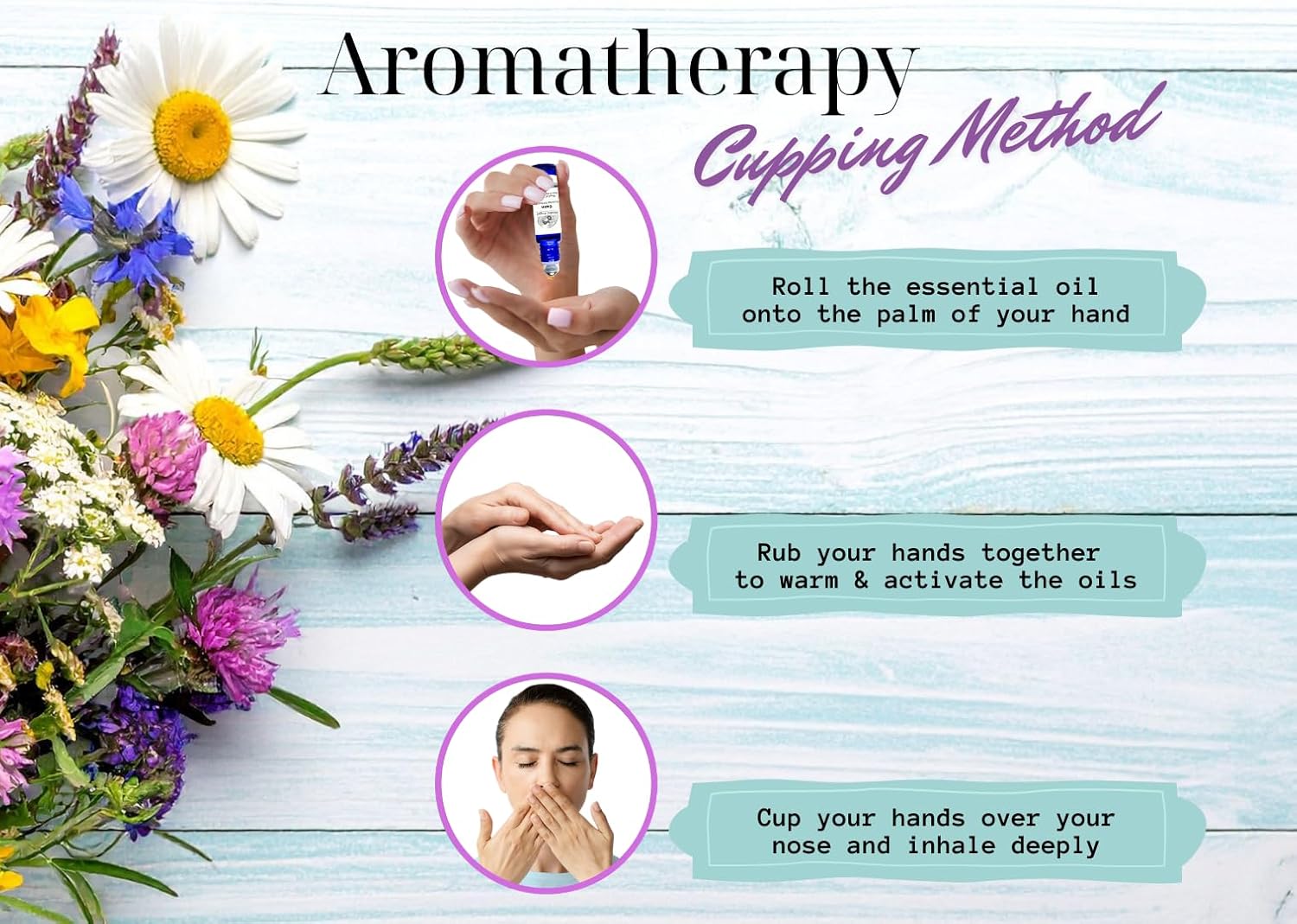 Mystic Angel Patchouli Essential Oil Roll-On - Therapeutic Blend of Pure Essential Oils Aromatherapy for Body & Soul Safe for All Skin Types, Made in the USA, .35 Oz.
