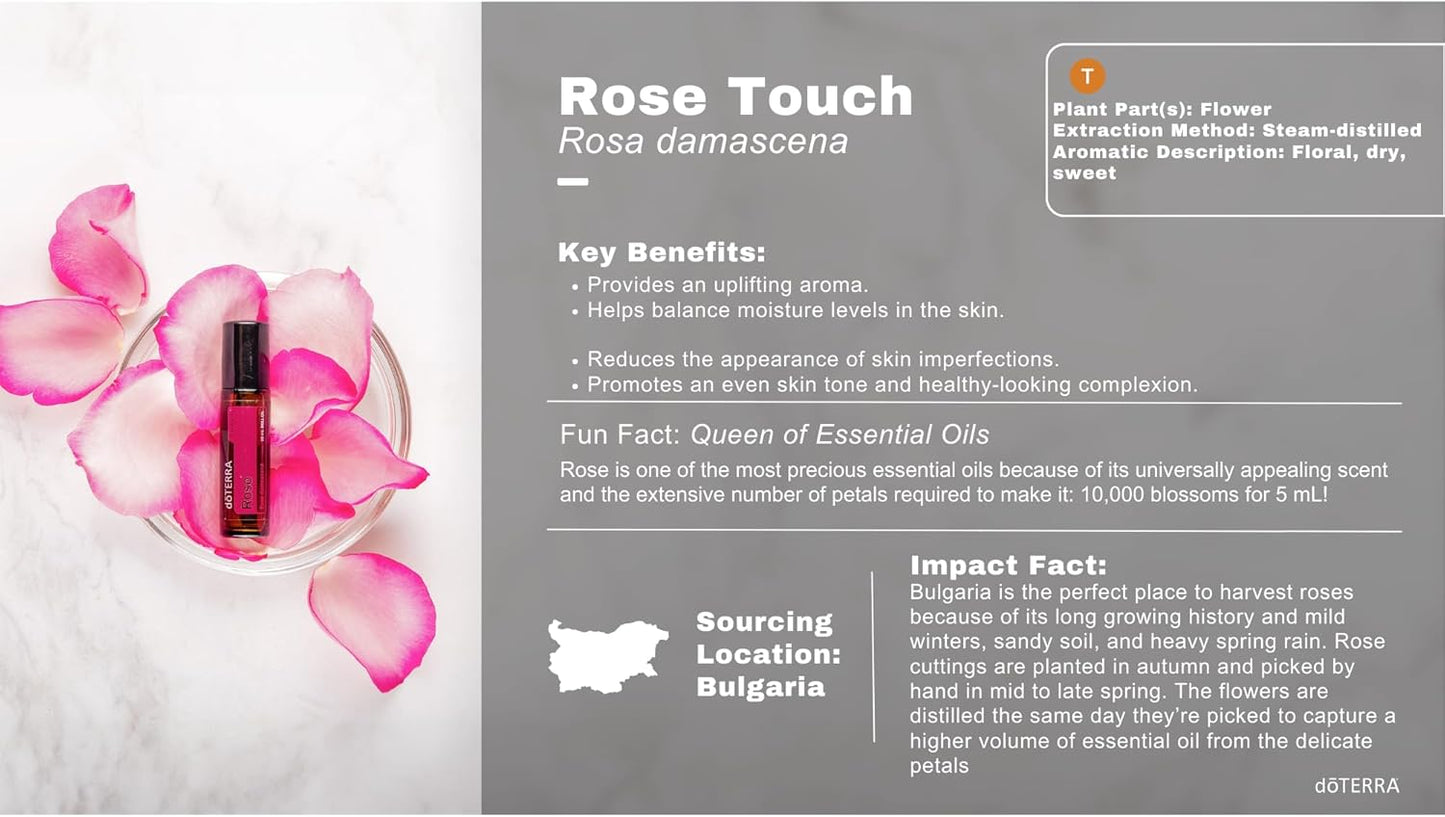 doTERRA - Rose Touch Essential Oil - 10 mL Roll On