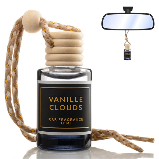 Vanille Clouds - 12ml Car Hanging Diffuser - Pure Indulgence
