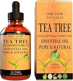 Tea Tree Essential Oil (4 oz) Premium Therapeutic Grade, 100% Pure and Natural, Perfect for Aromatherapy, Diffuser, DIY by Mary Tylor Naturals