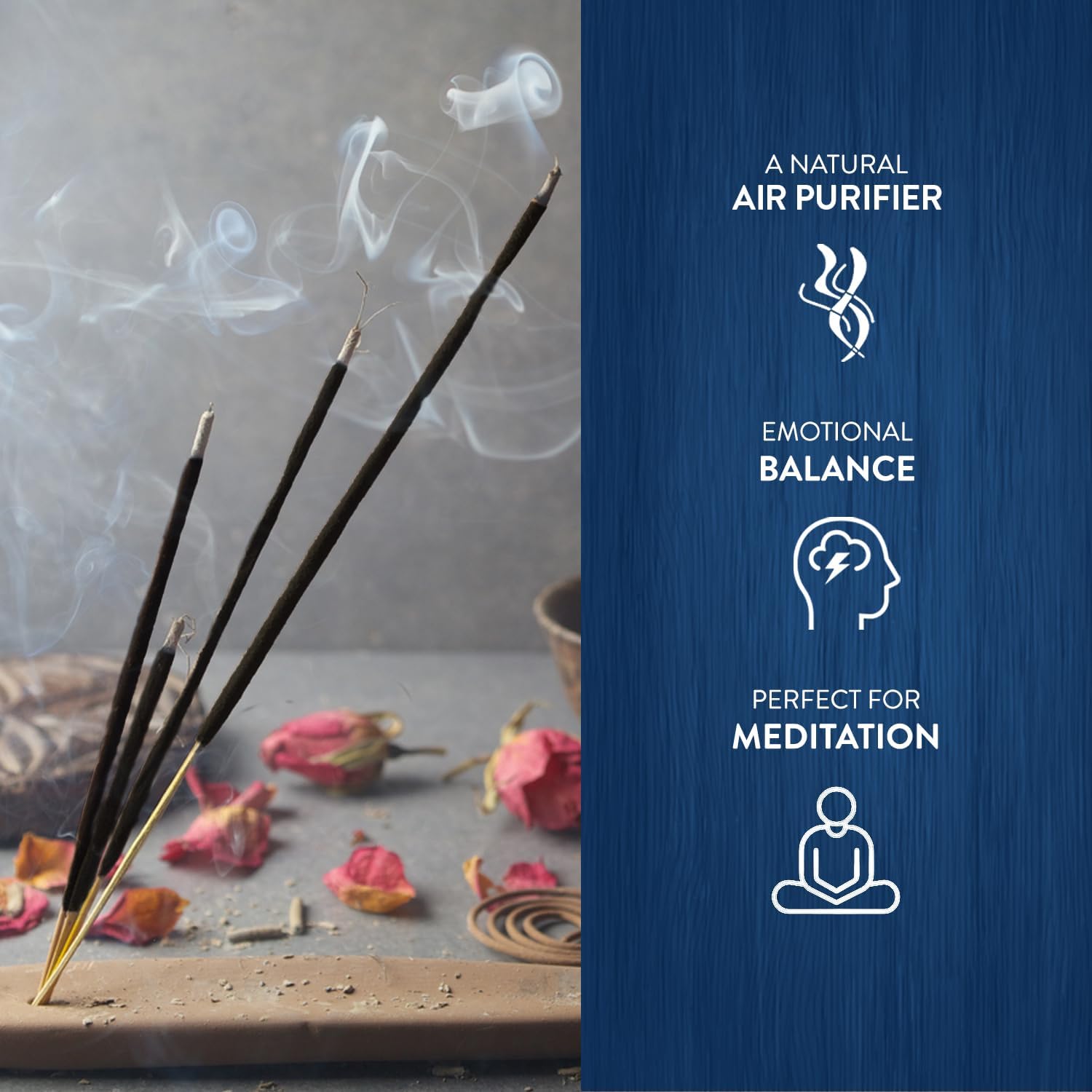 HEM - The Moon Incense Sticks - Pack of 6 - 120 count - 301g