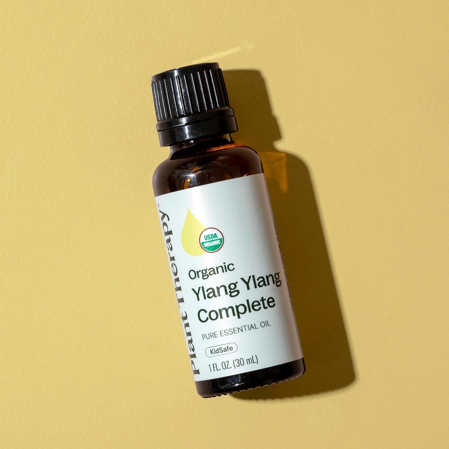 Plant Therapy Organic Ylang Ylang Complete Essential Oil 30 mL (1 oz), 100% Pure, USDA Certified Organic, Undiluted, Sensual Aromatherapy and Natural Skin Care